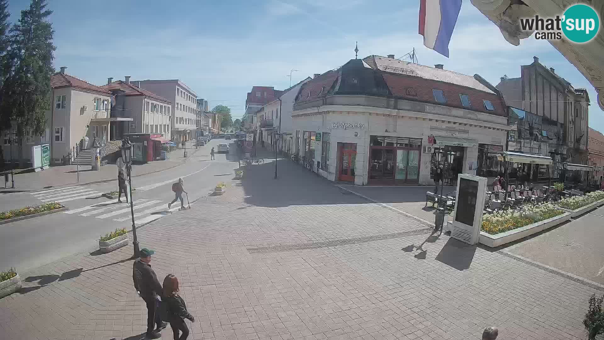 Djakovo live webcam – Korzo