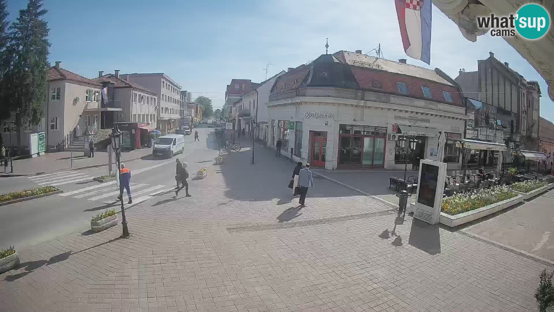 Djakovo webcam – Korzo