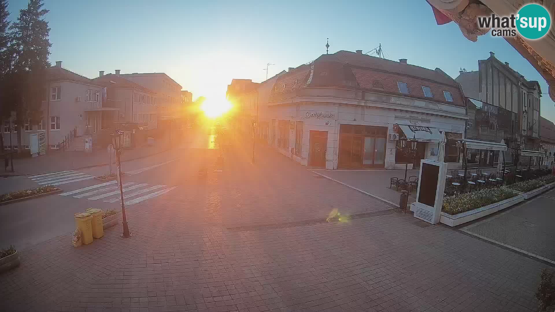 Djakovo webcam – Korzo