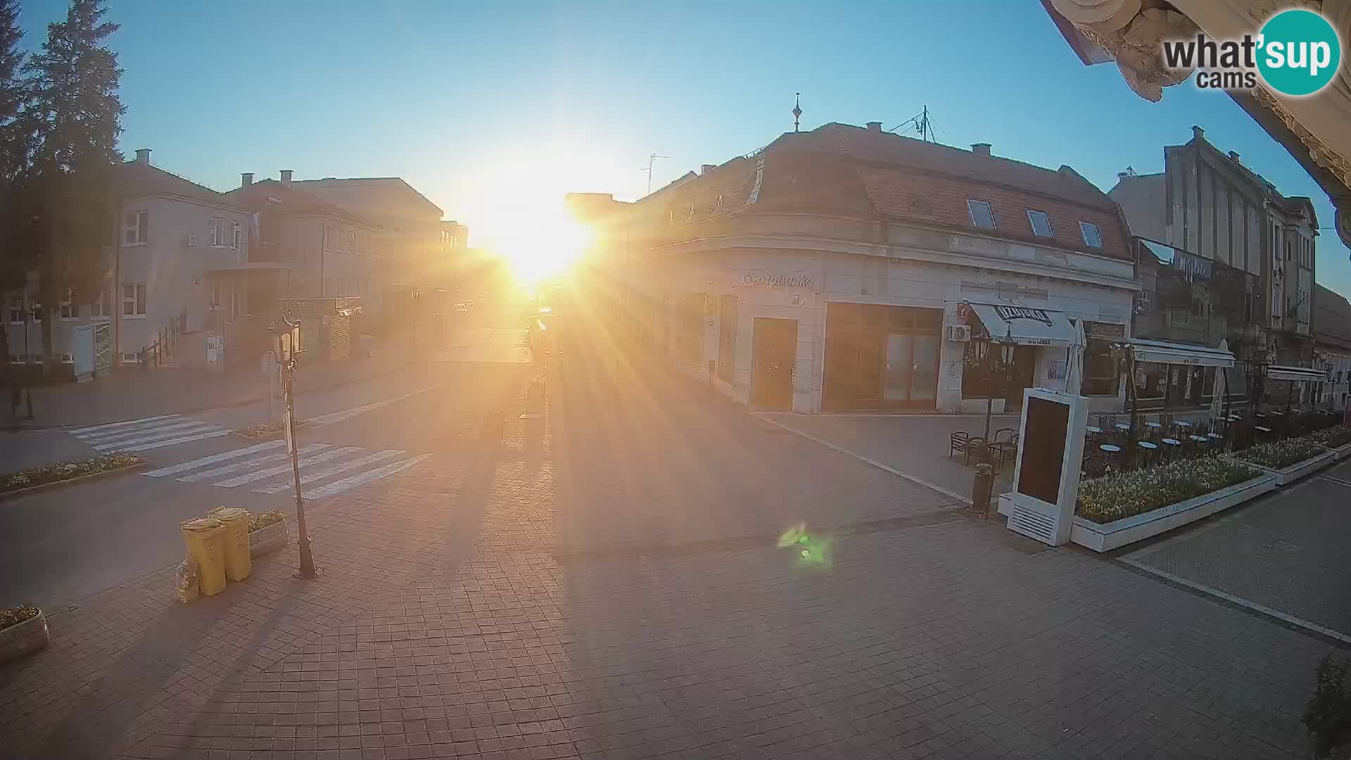 Djakovo live webcam – Korzo