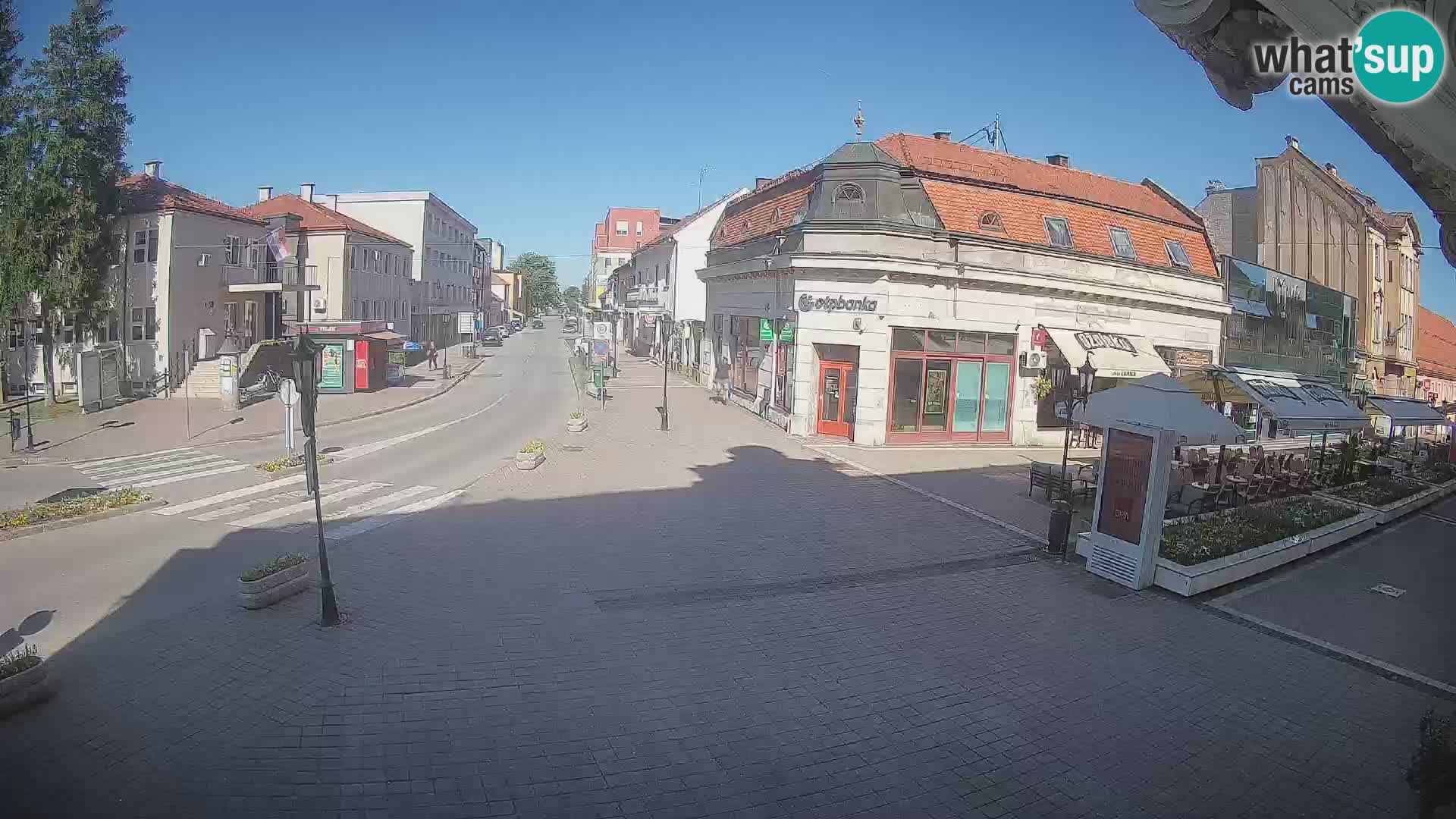 Djakovo webcam – Korzo