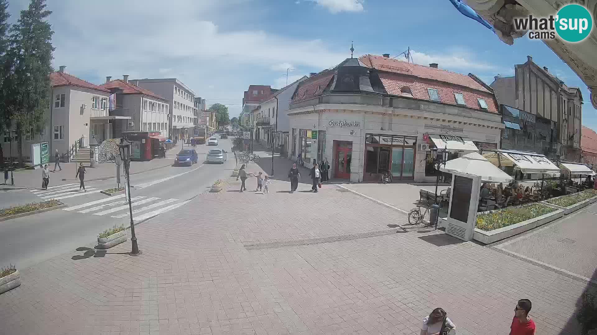 Djakovo live webcam – Korzo