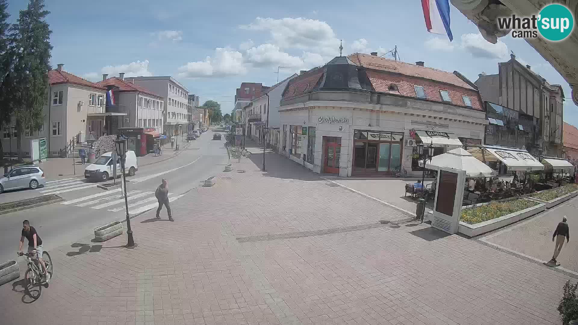 Djakovo live webcam – Korzo