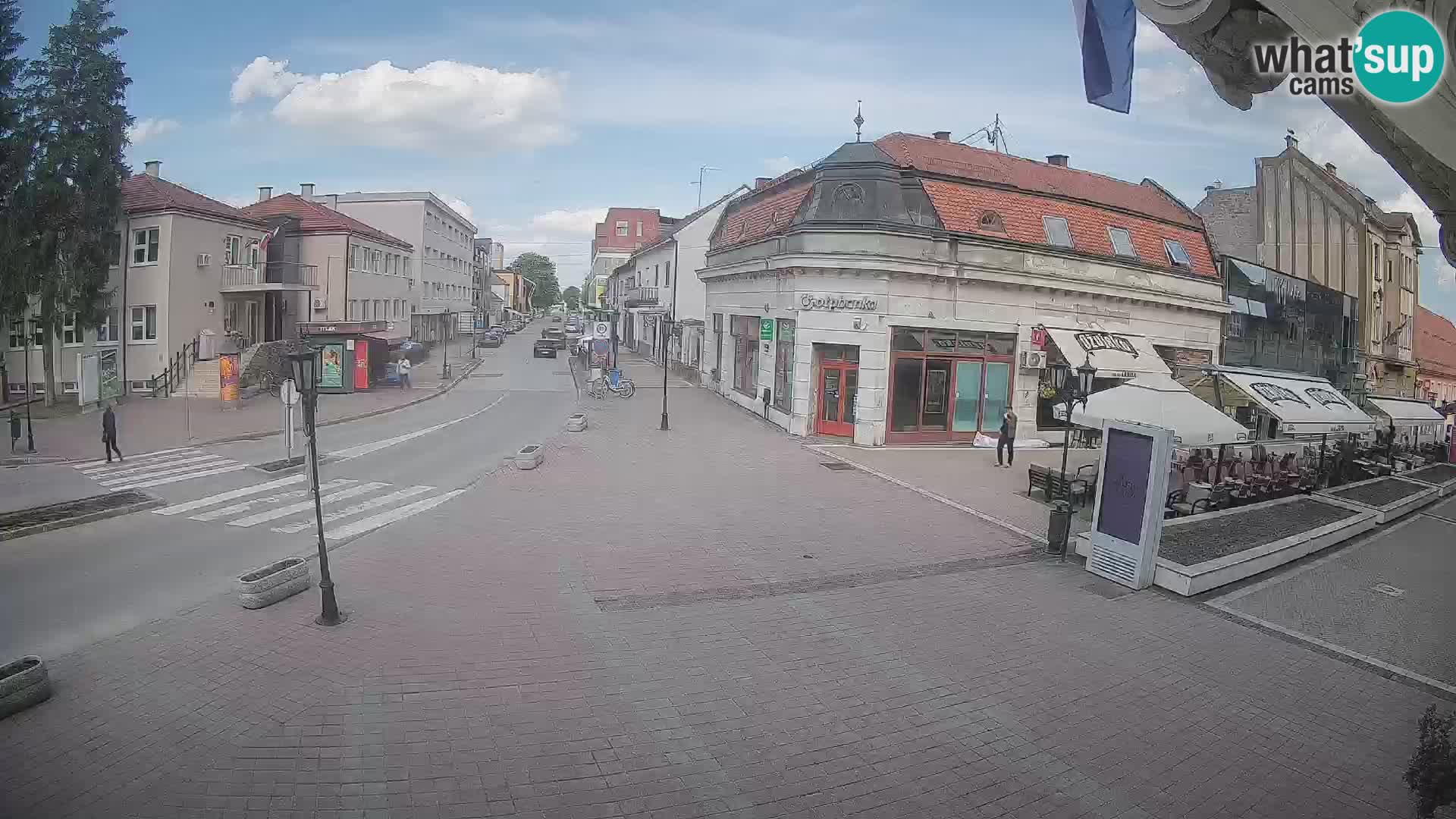 Djakovo webcam – Korzo