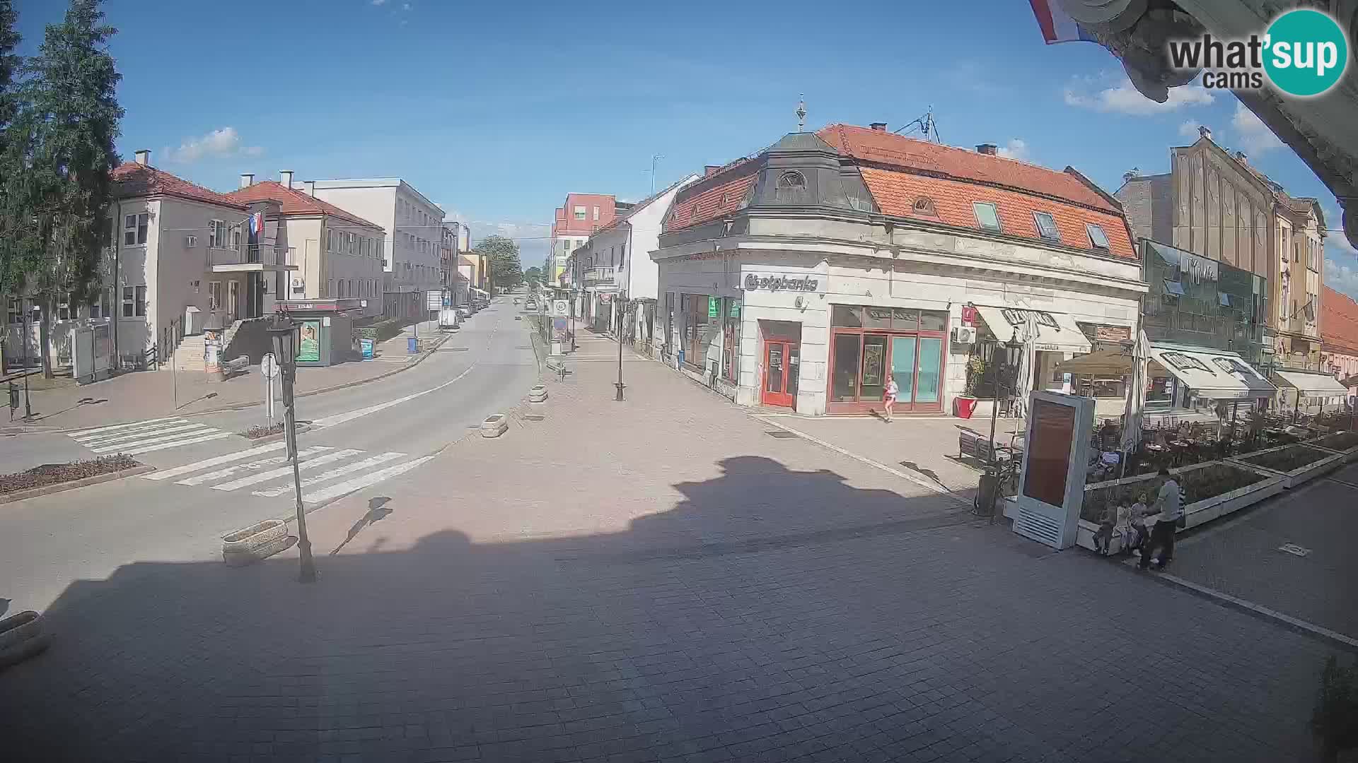 Djakovo live webcam – Korzo