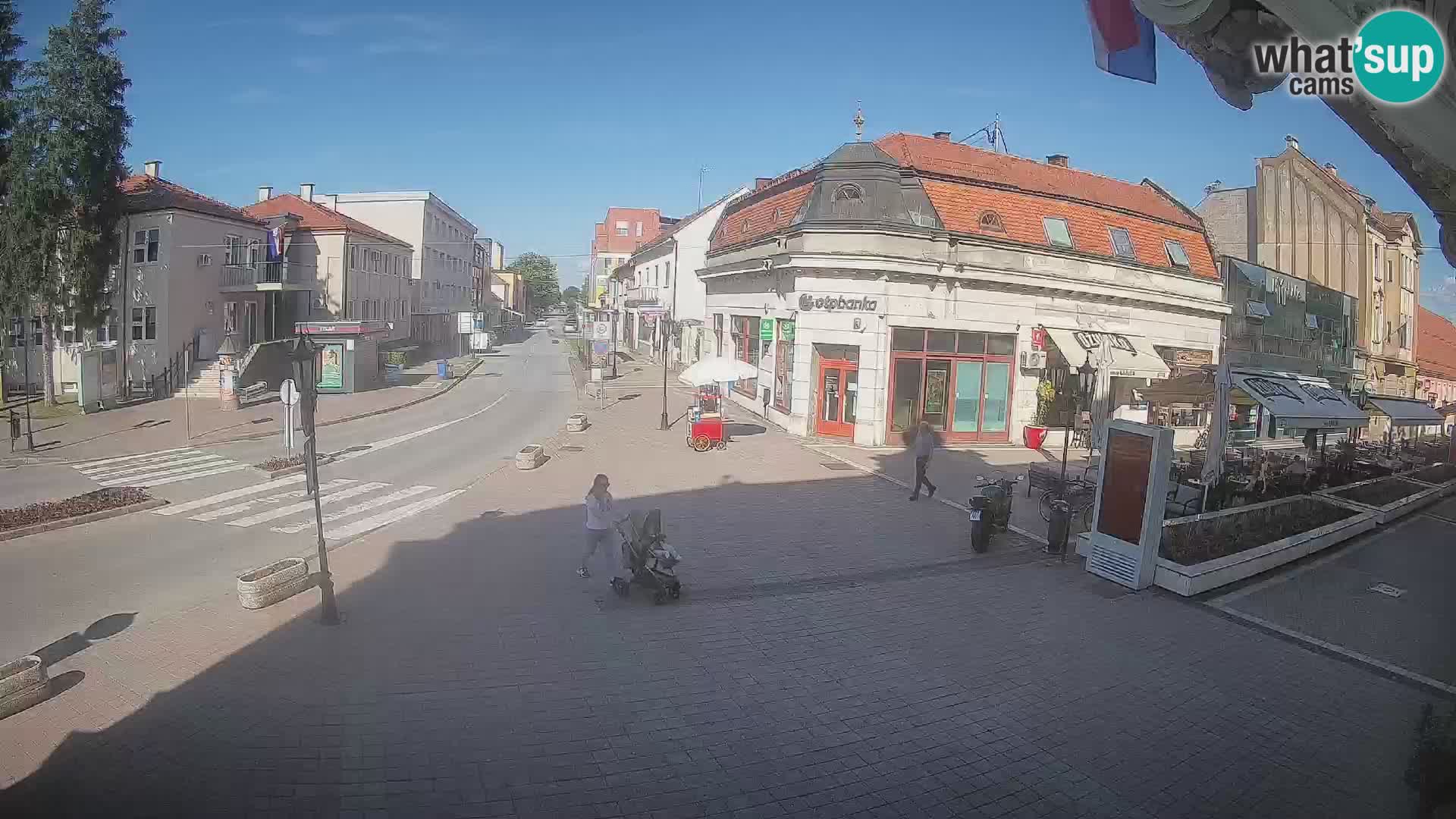 Djakovo live webcam – Korzo