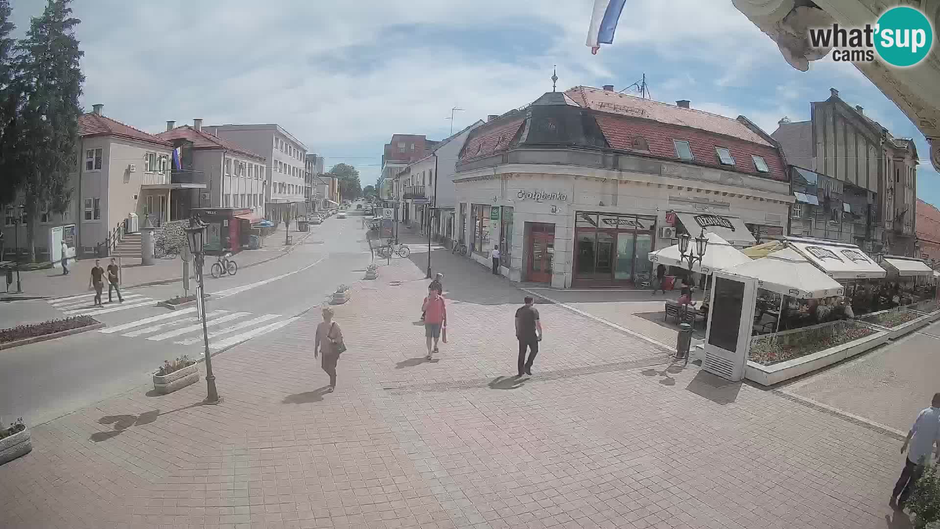 Djakovo webcam – Korzo