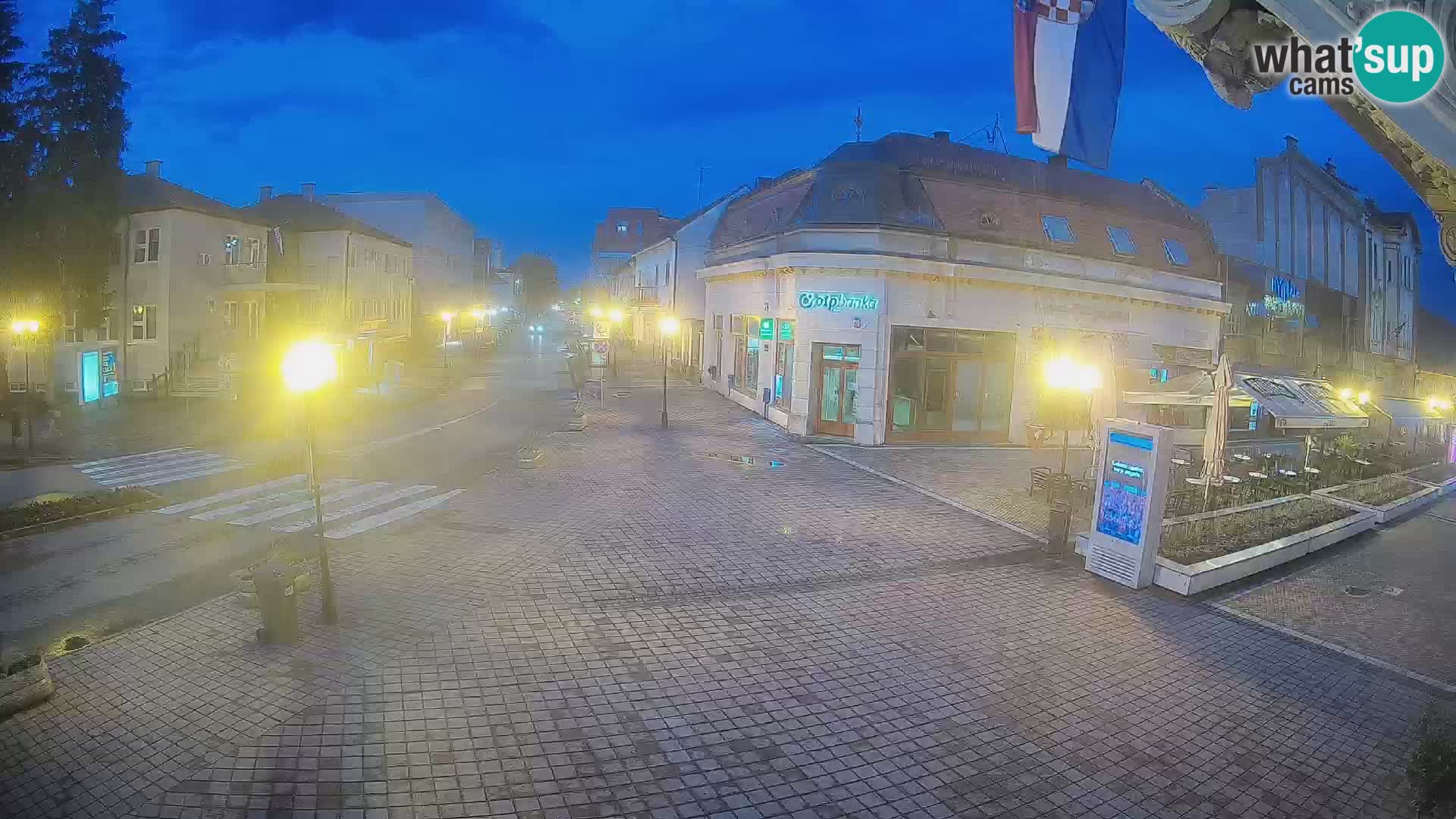 Djakovo webcam – Korzo