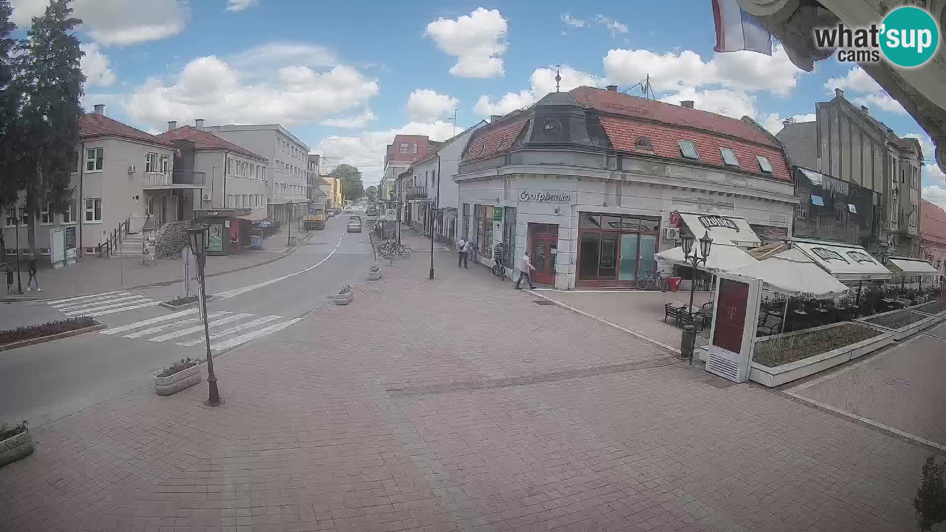 Djakovo webcam – Korzo