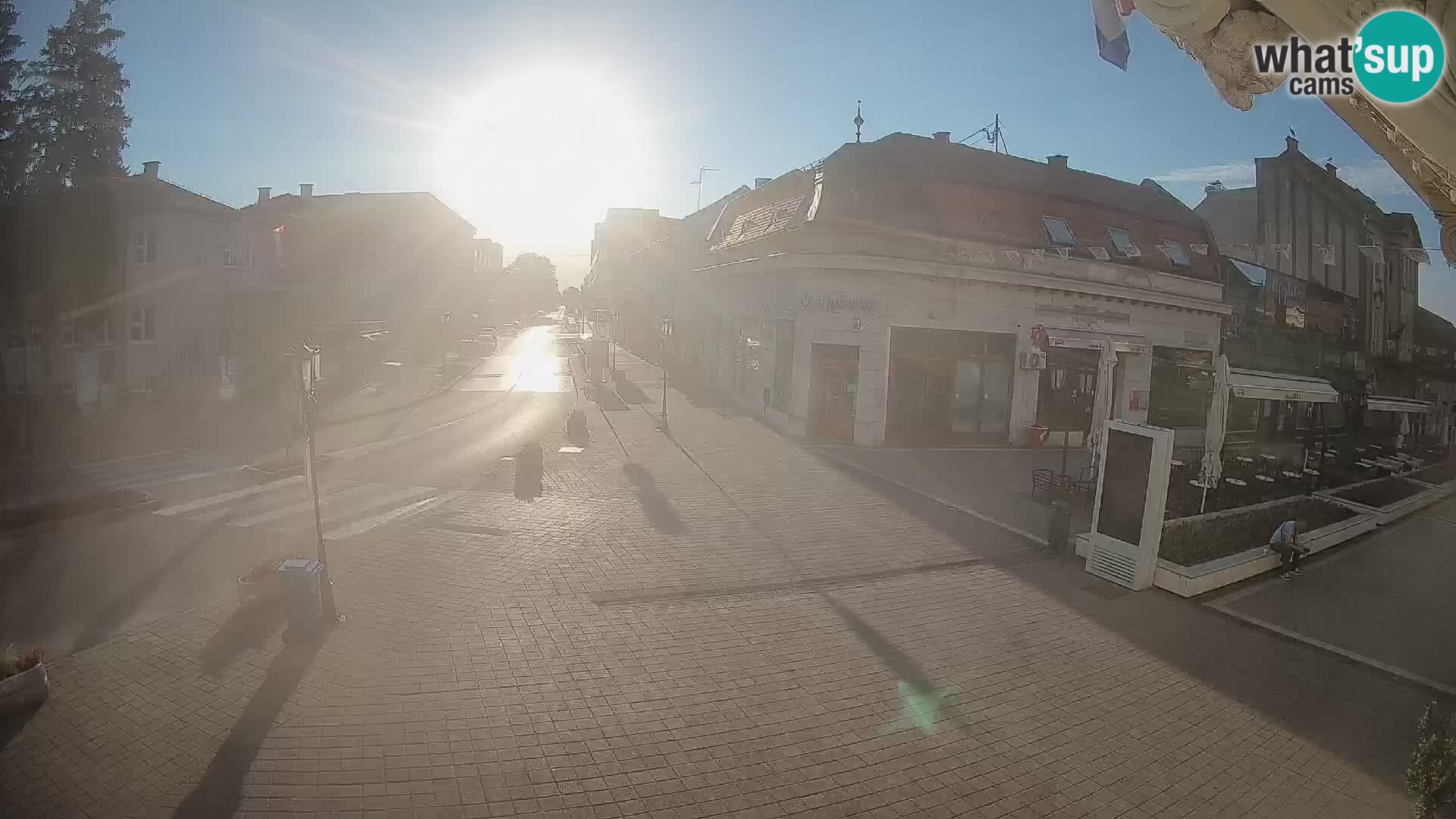 Djakovo webcam – Korzo