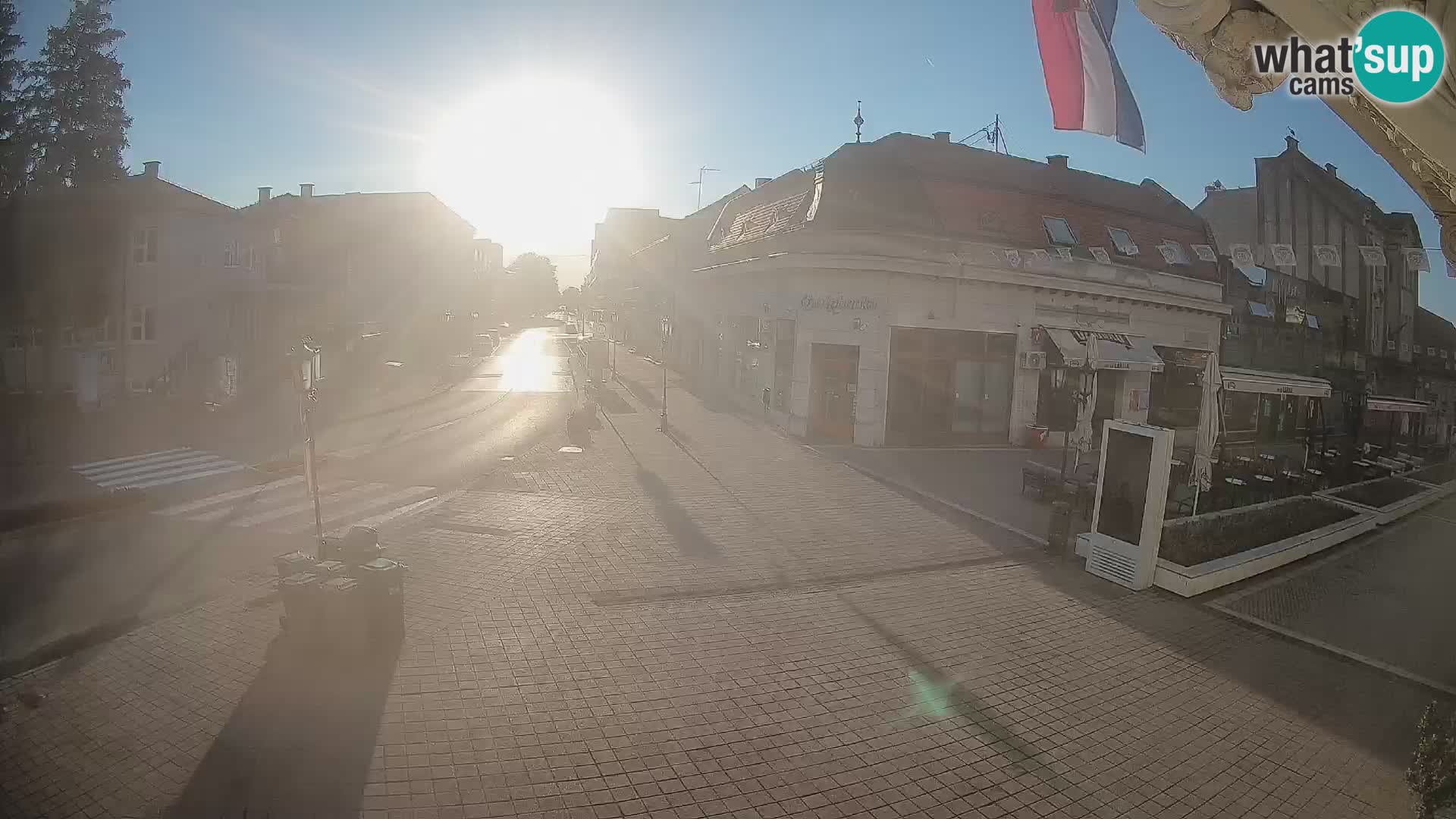 Djakovo live webcam – Korzo
