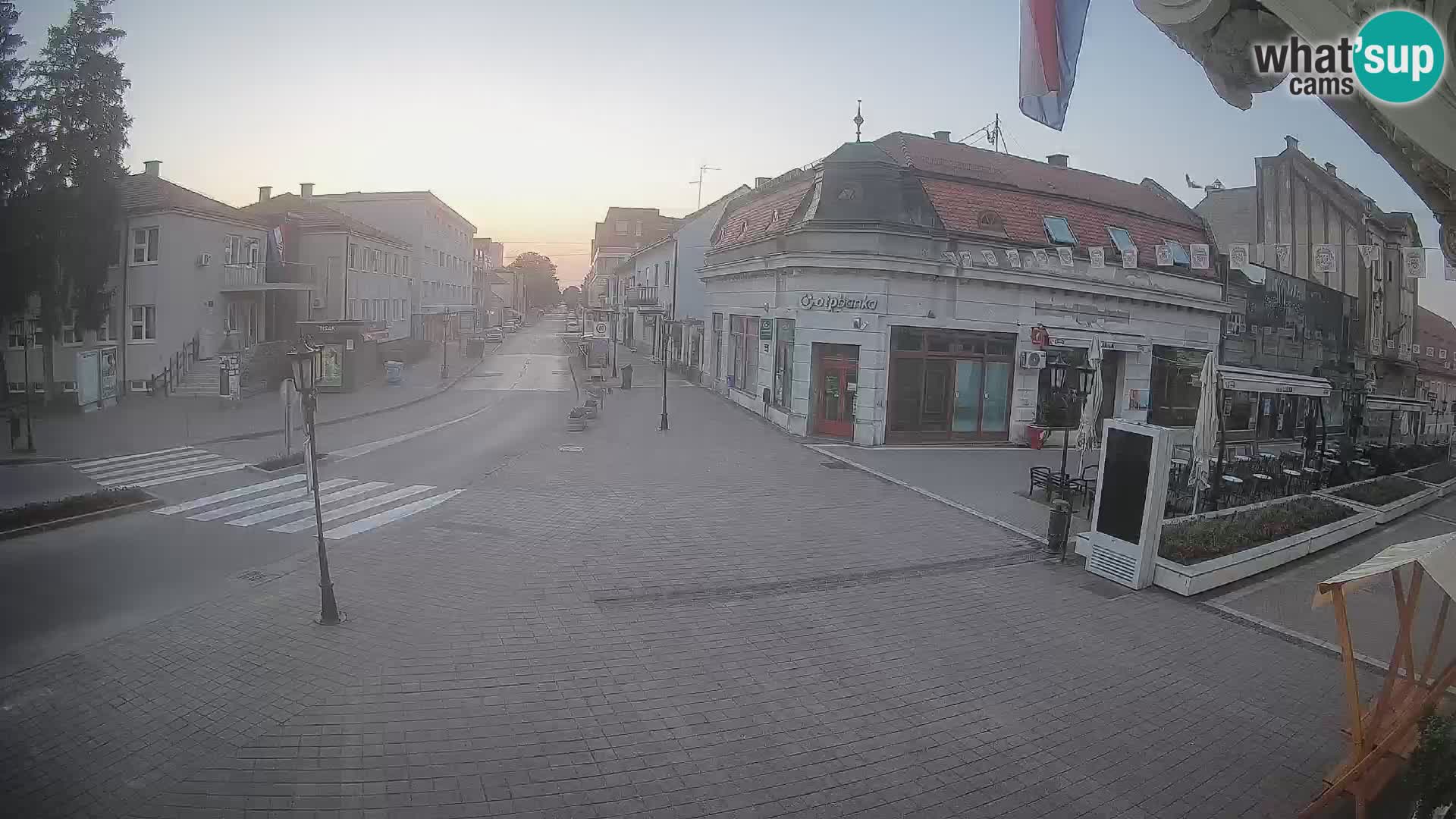 Djakovo webcam – Korzo