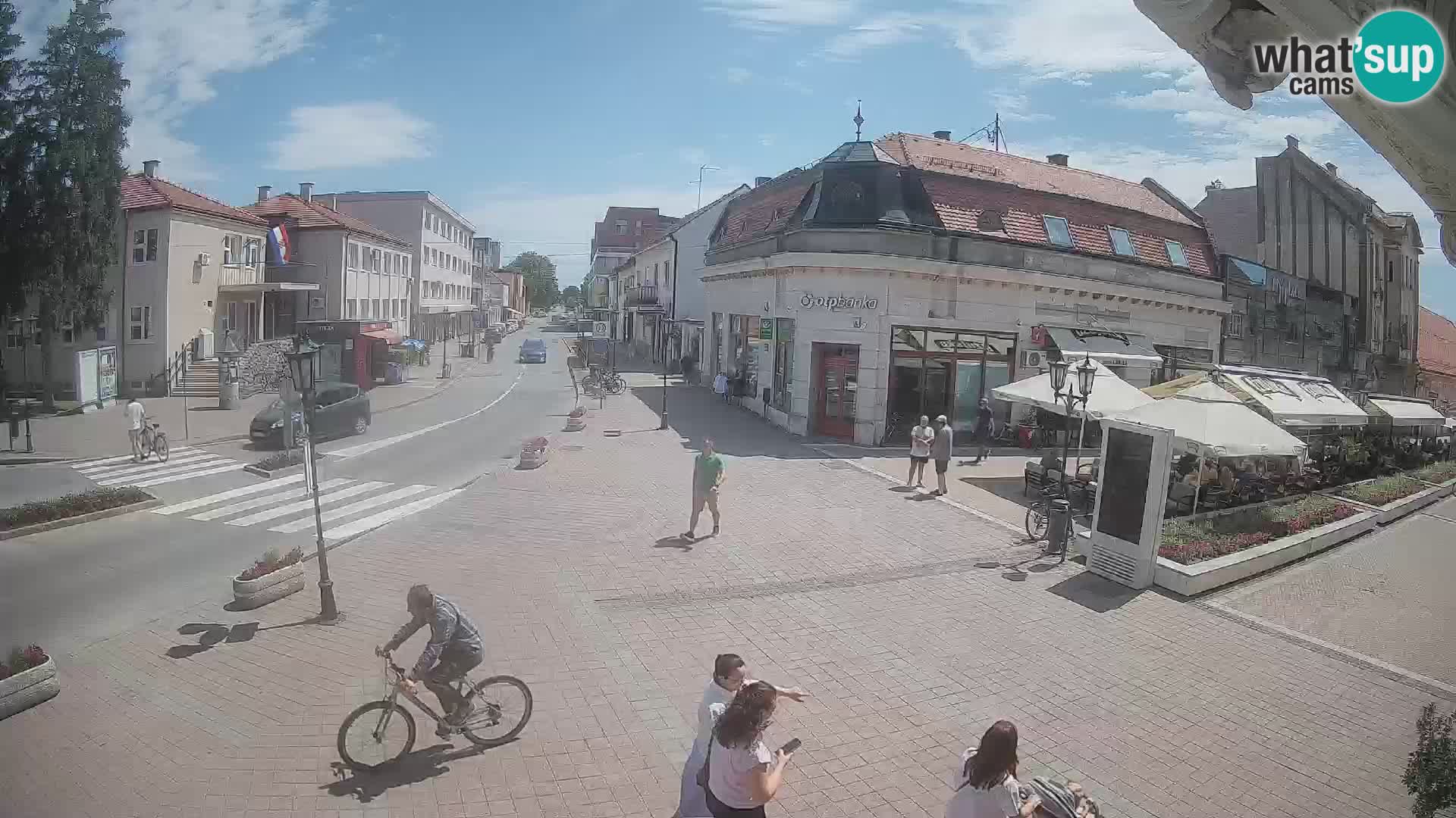 Djakovo live webcam – Korzo