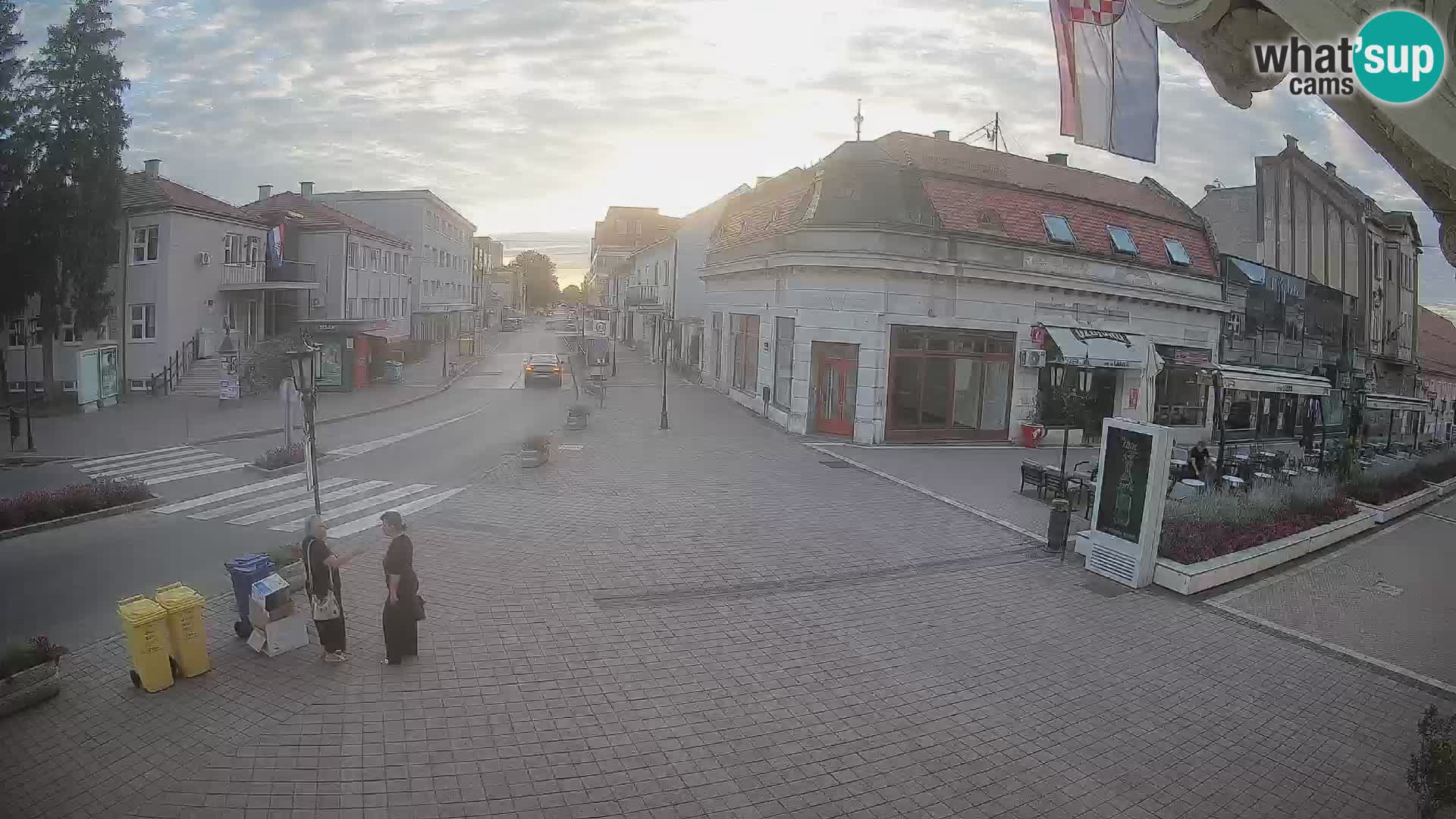 Djakovo live webcam – Korzo