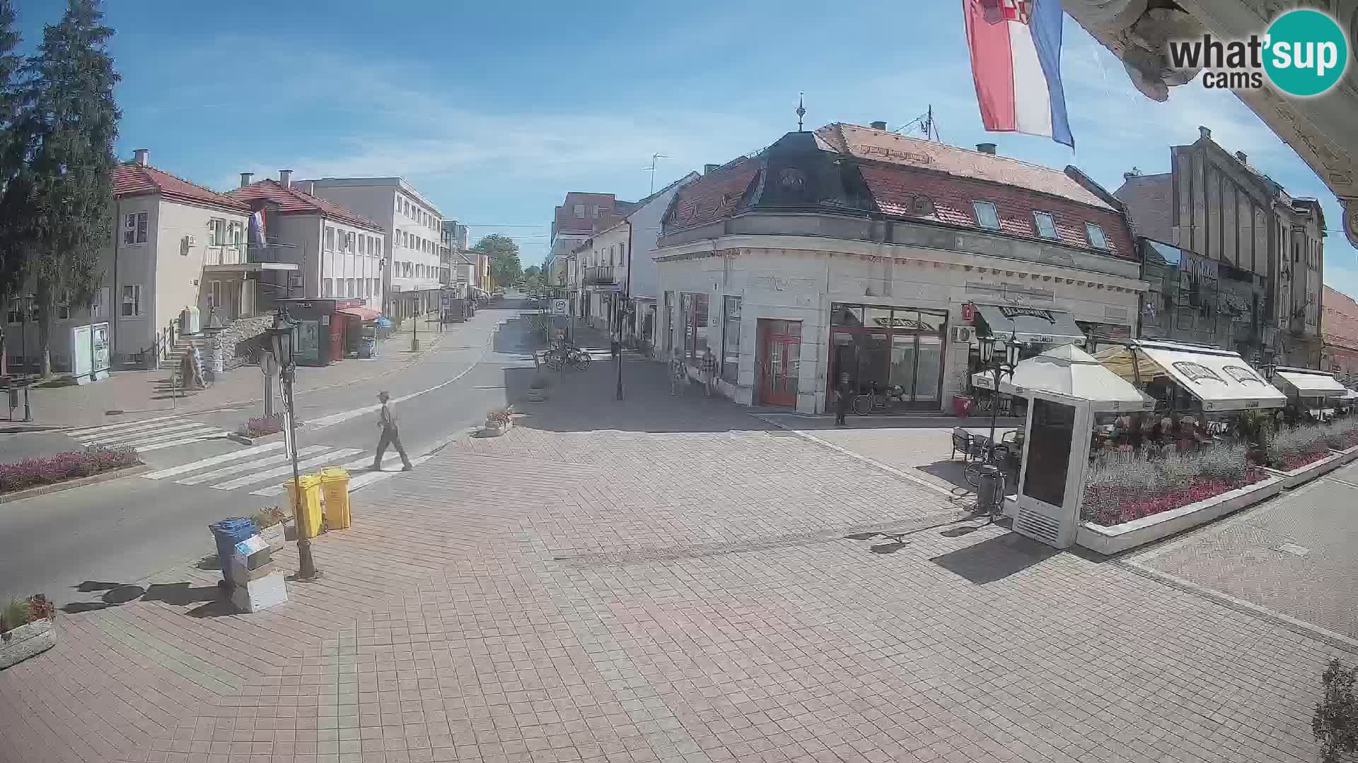 Djakovo live webcam – Korzo