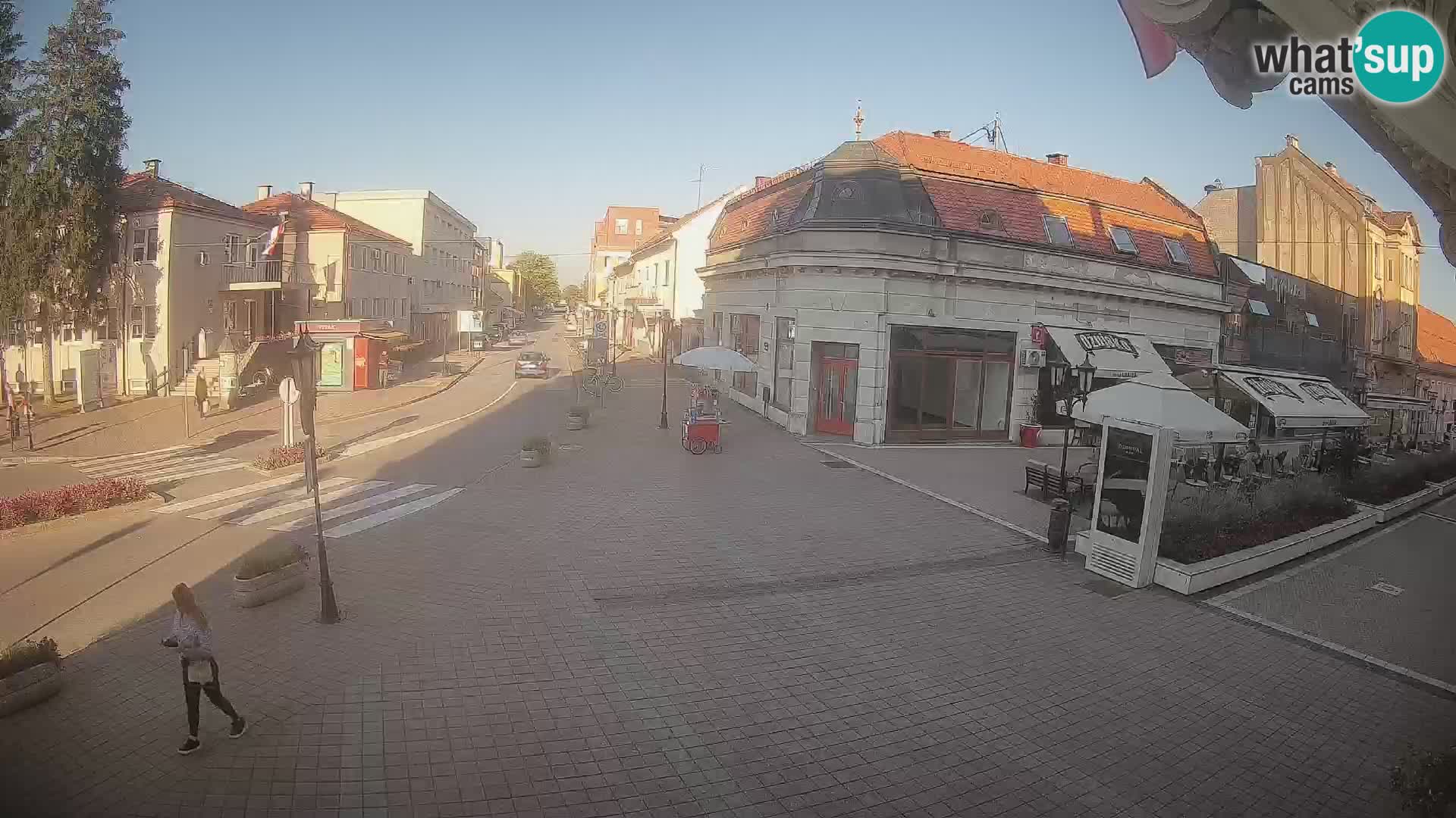 Djakovo live webcam – Korzo