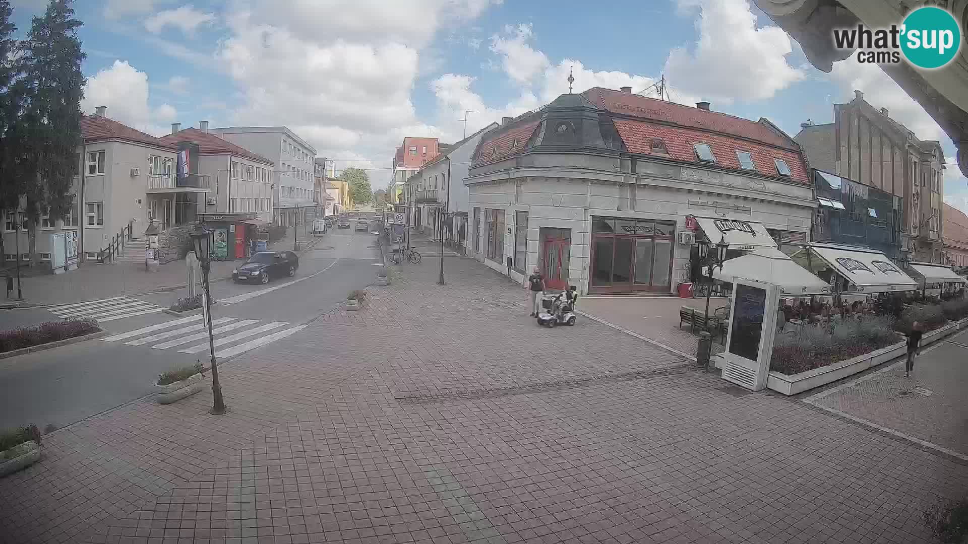 Djakovo webcam – Korzo