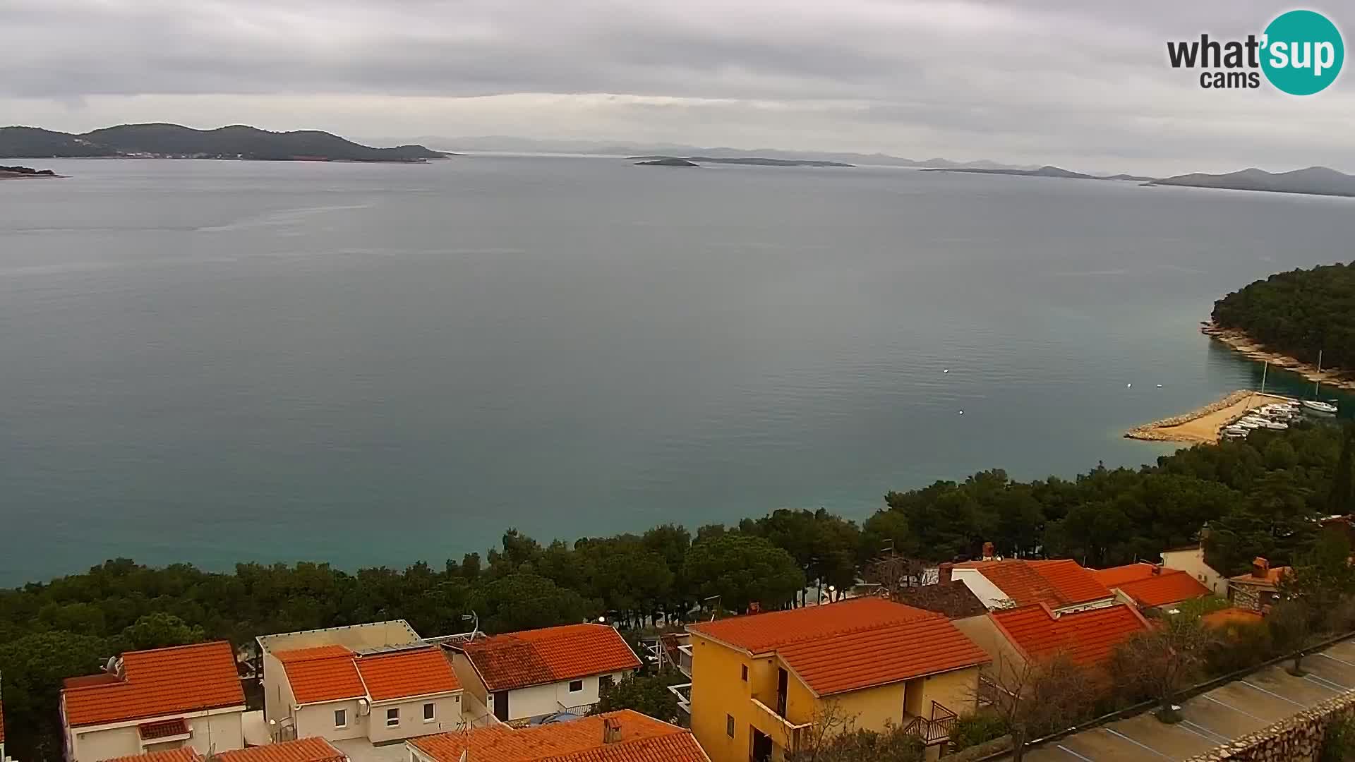 Webcam live Drage Dalmazia – panorama