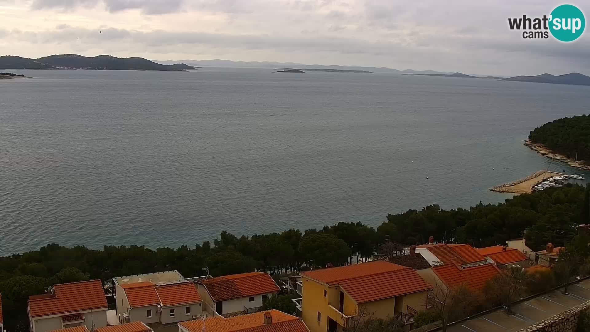 Webcam live Drage Dalmazia – panorama