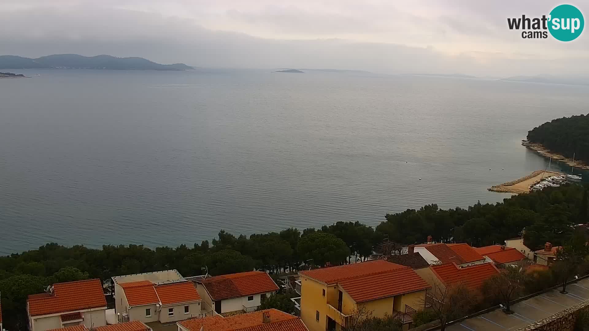 Webcam live Drage Dalmazia – panorama