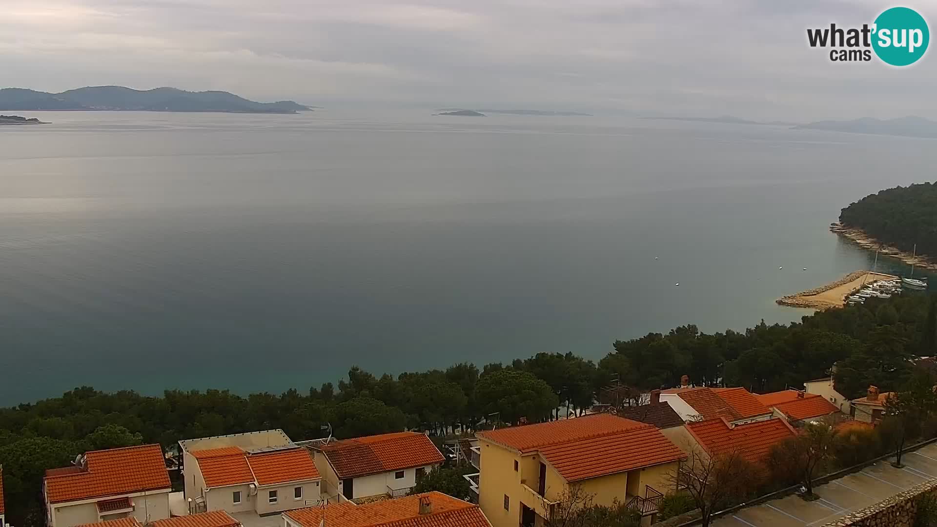 Webcam live Drage Dalmazia – panorama