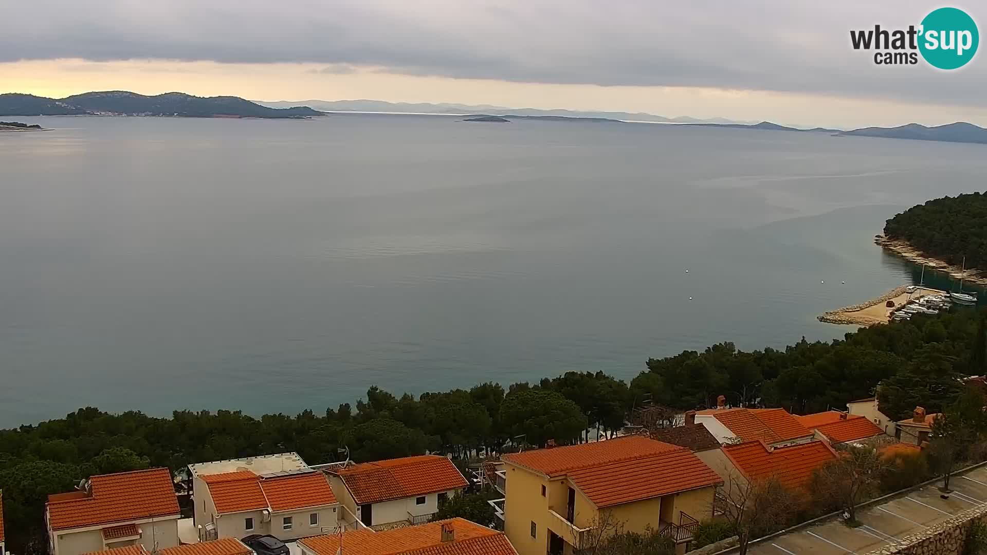 Webcam live Drage Dalmazia – panorama