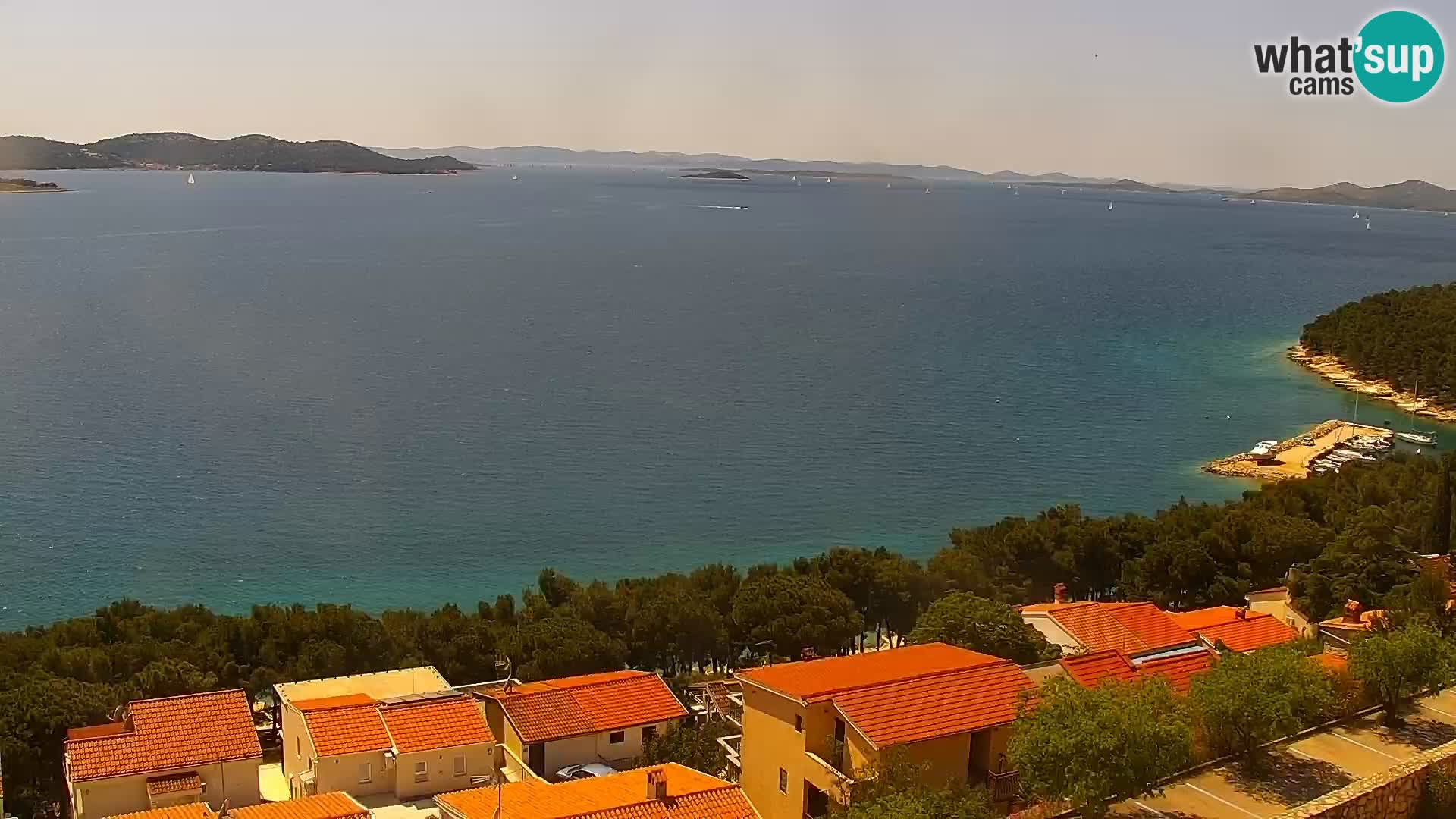 Webcam live Drage Dalmazia – panorama