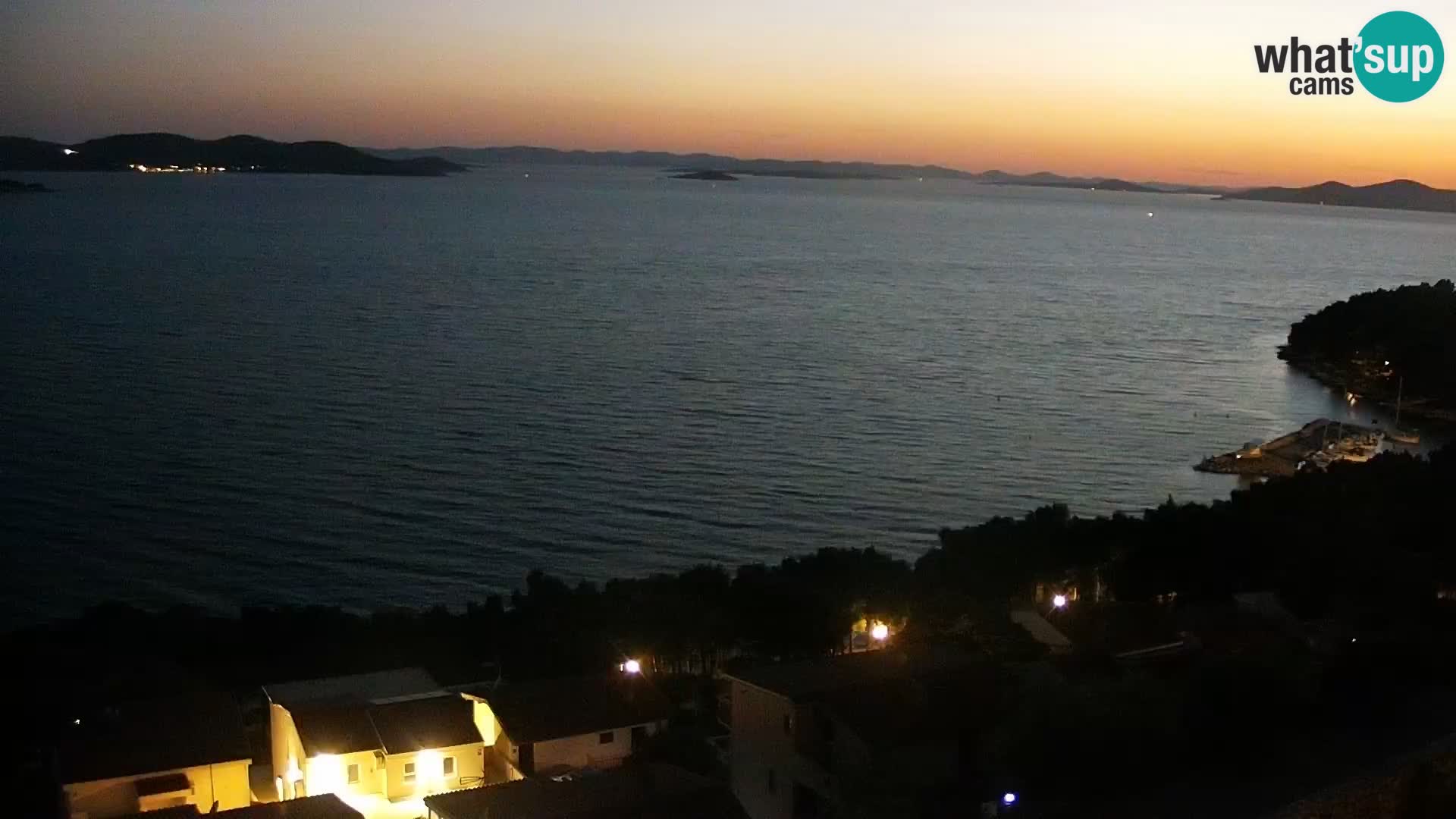 Webcam live Drage Dalmazia – panorama