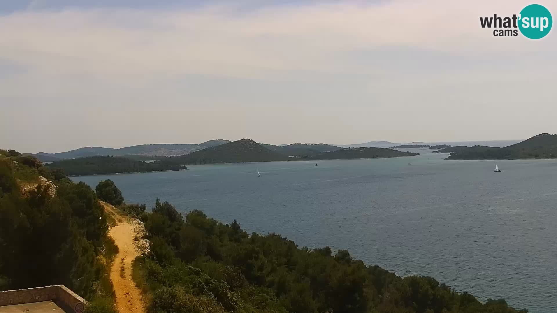 Webcam live Drage Dalmazia – panorama