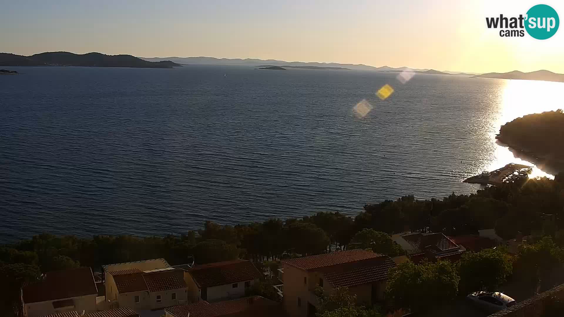 Webcam live Drage Dalmazia – panorama