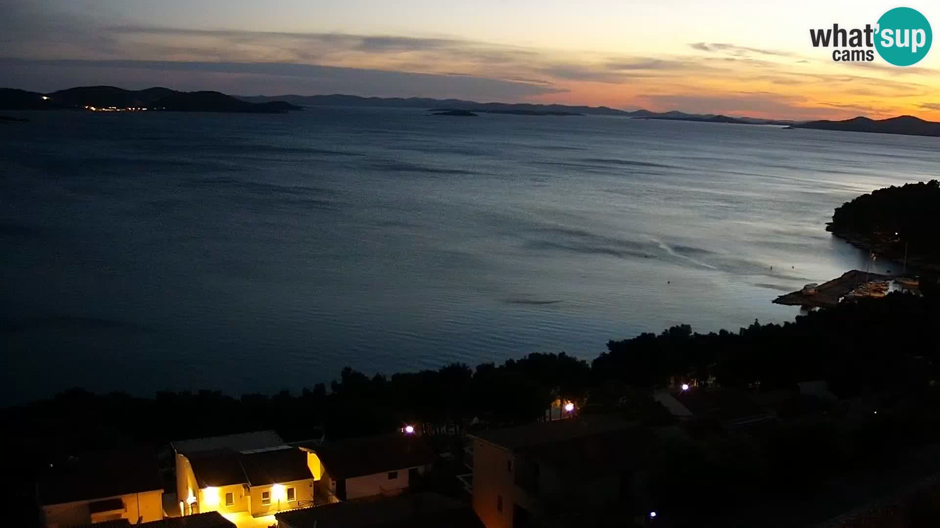 Webcam live Drage Dalmazia – panorama