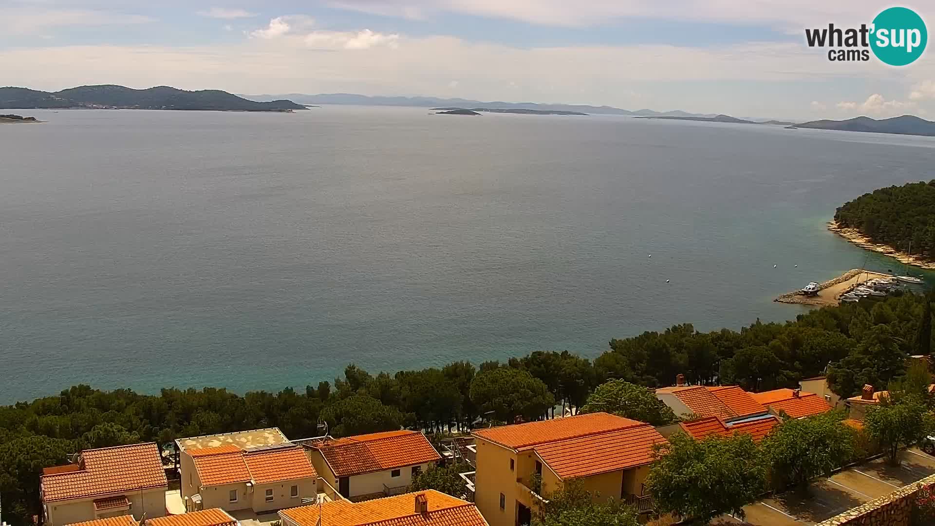 Webcam live Drage Dalmazia – panorama