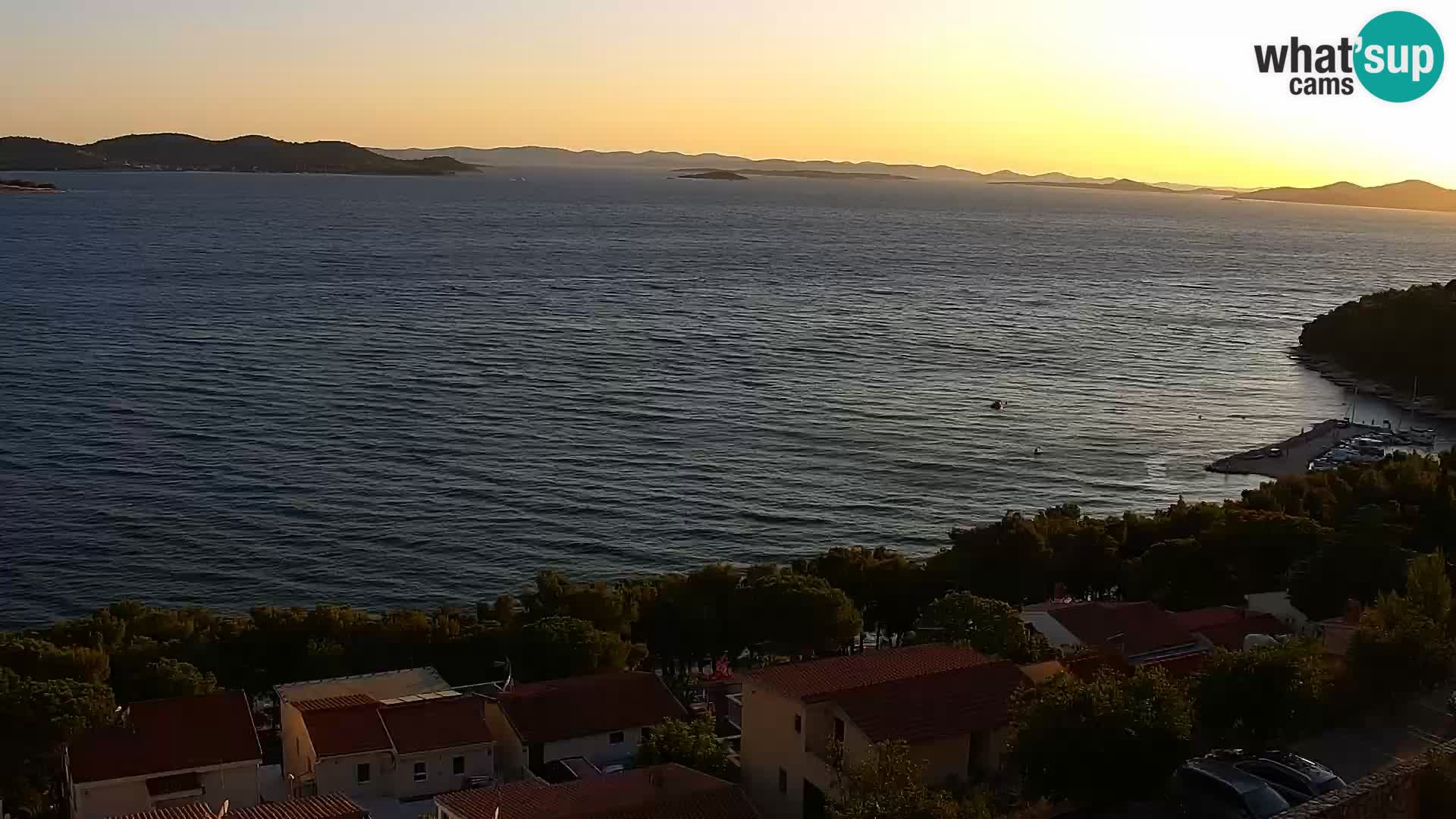 Webcam live Drage Dalmazia – panorama