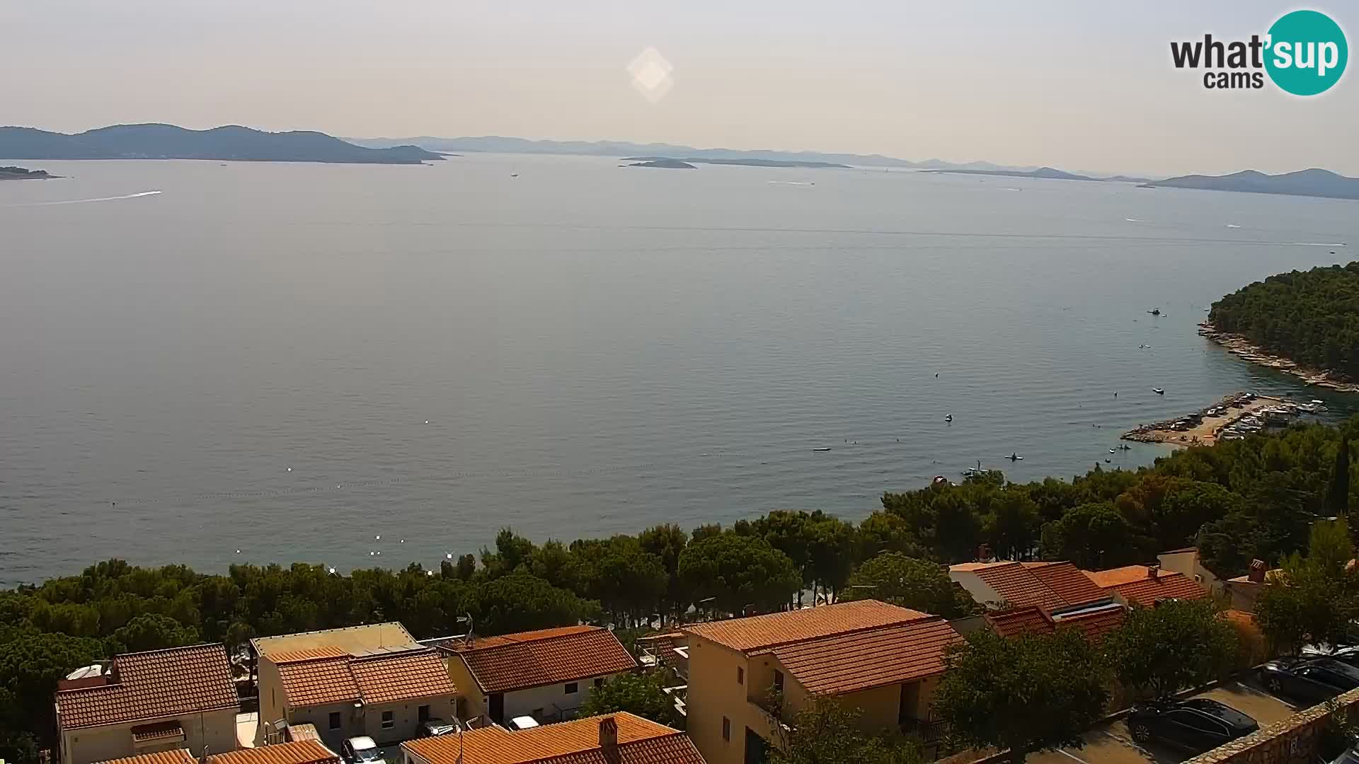 Webcam live Drage Dalmazia – panorama