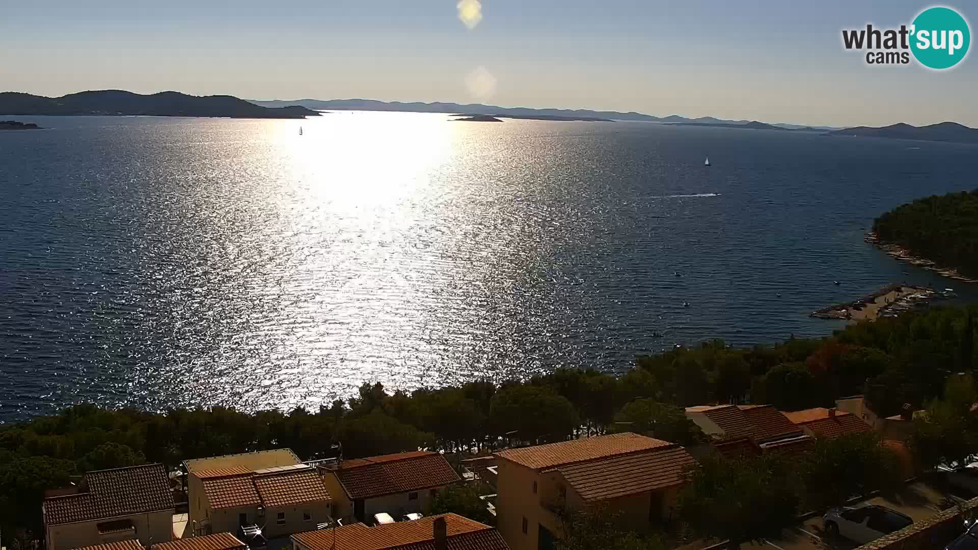Webcam live Drage Dalmazia – panorama