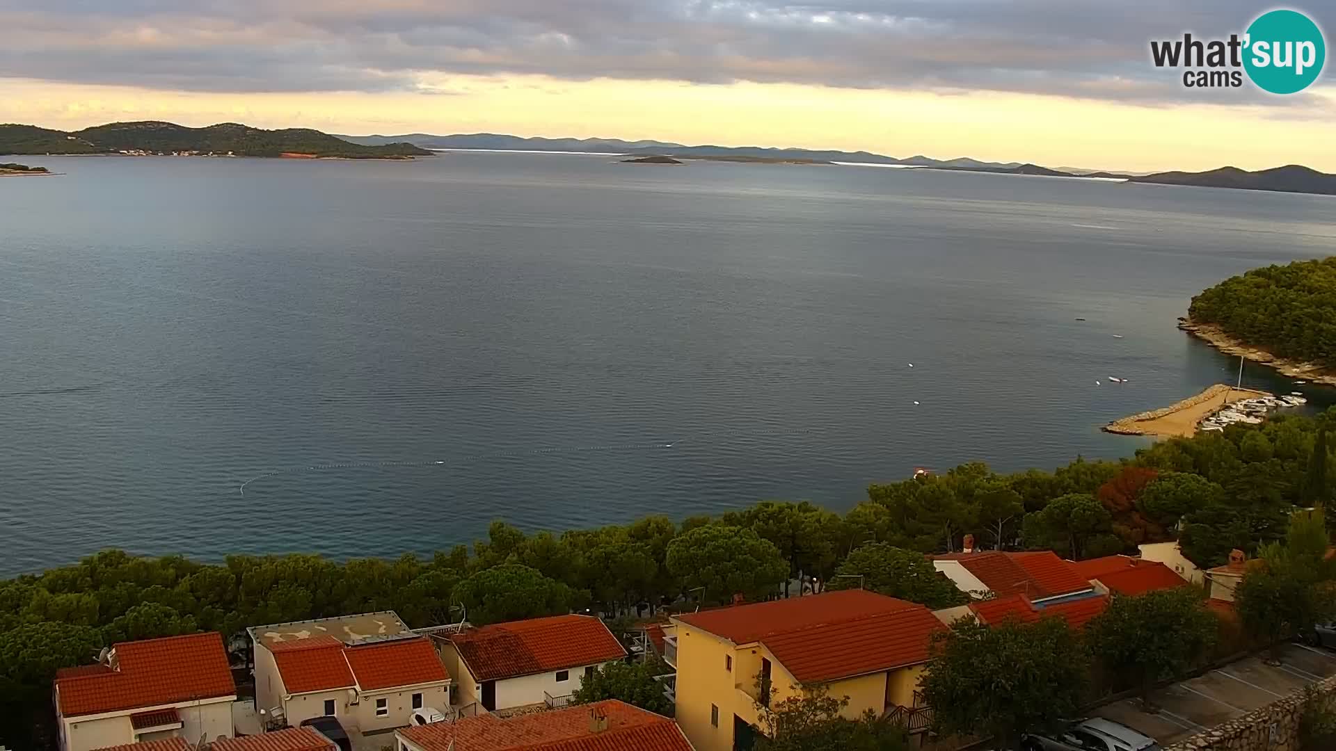 Webcam live Drage Dalmazia – panorama