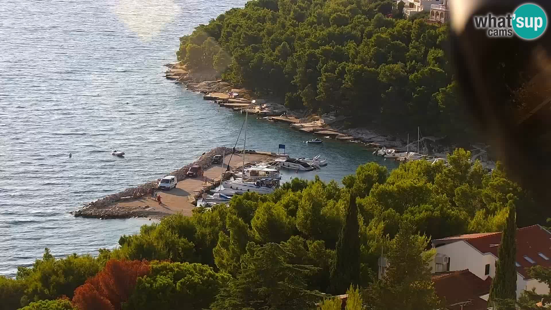 Webcam live Drage Dalmazia – panorama