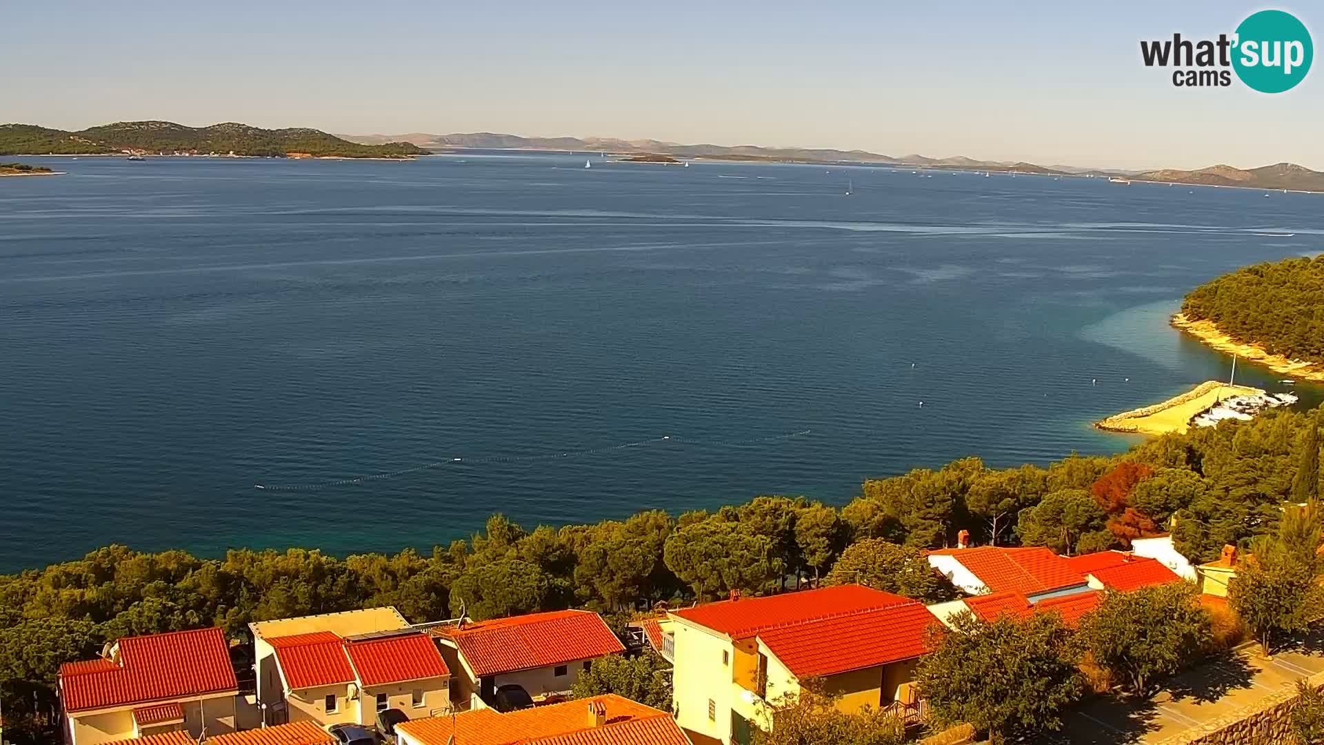 Webcam live Drage Dalmazia – panorama