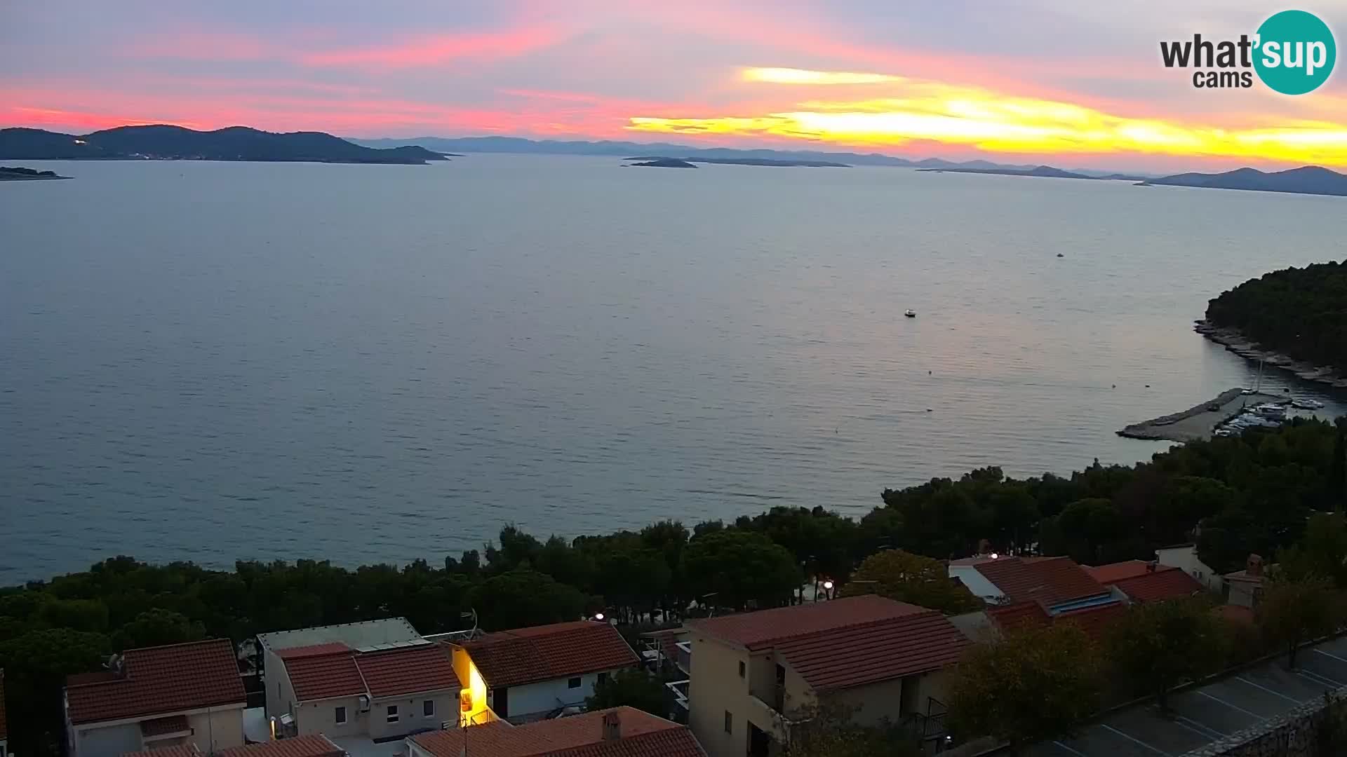 Webcam live Drage Dalmazia – panorama