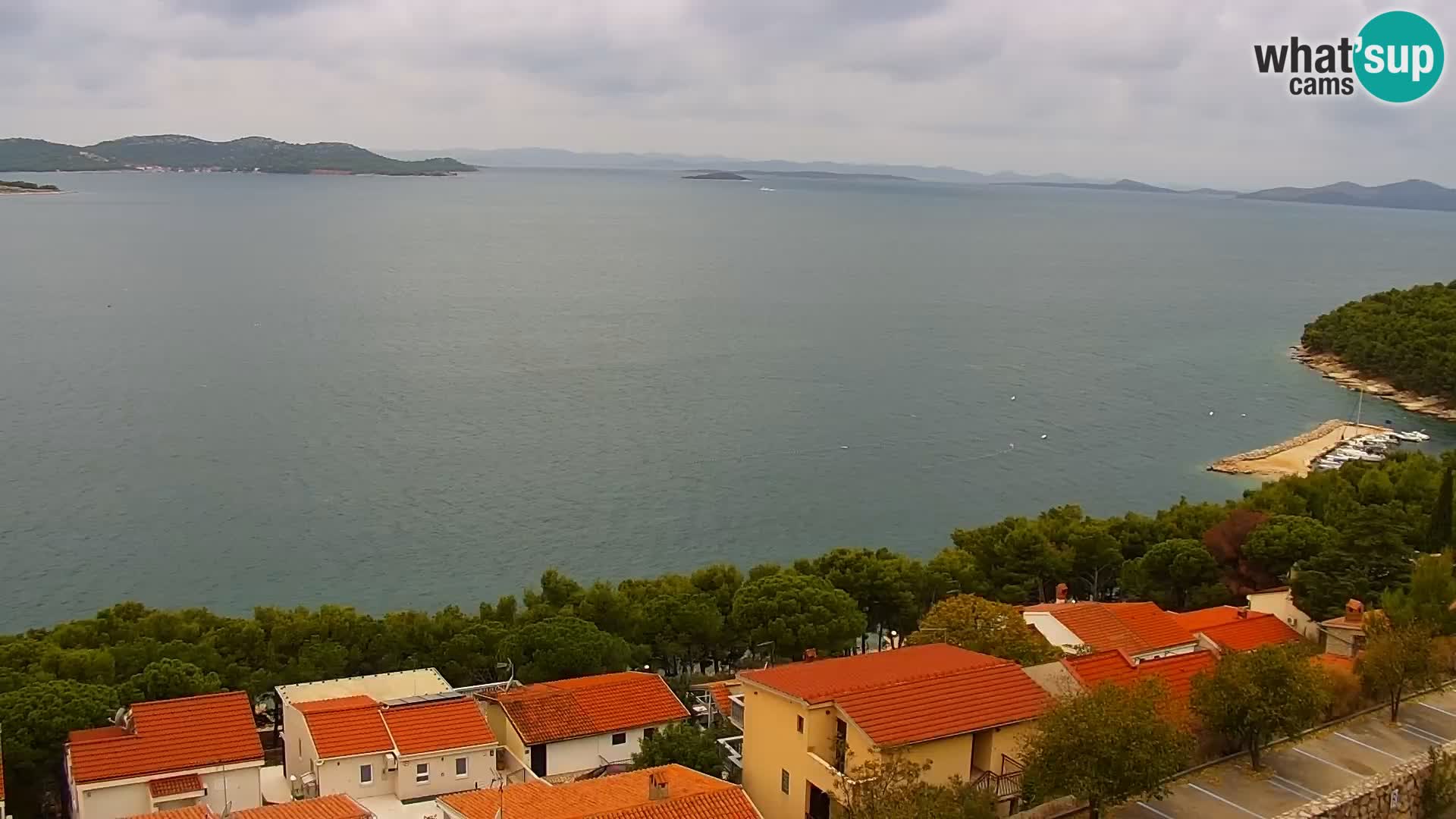 Webcam live Drage Dalmazia – panorama