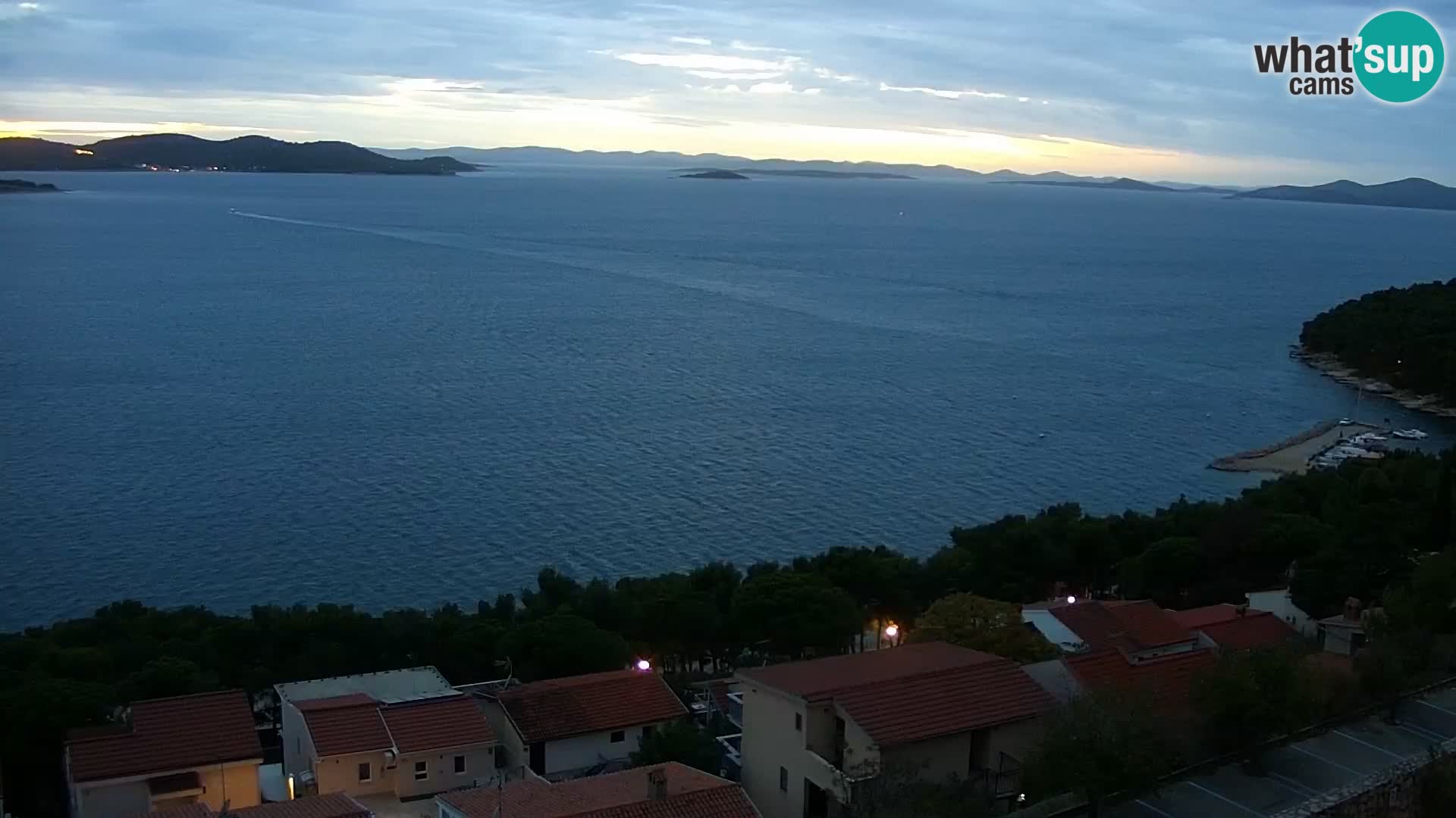 Webcam live Drage Dalmazia – panorama