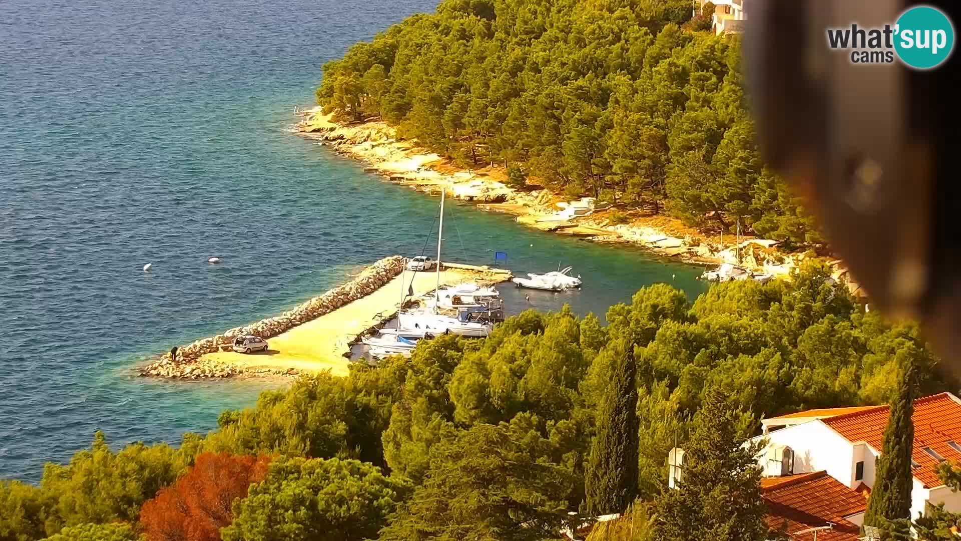 Webcam live Drage Dalmazia – panorama