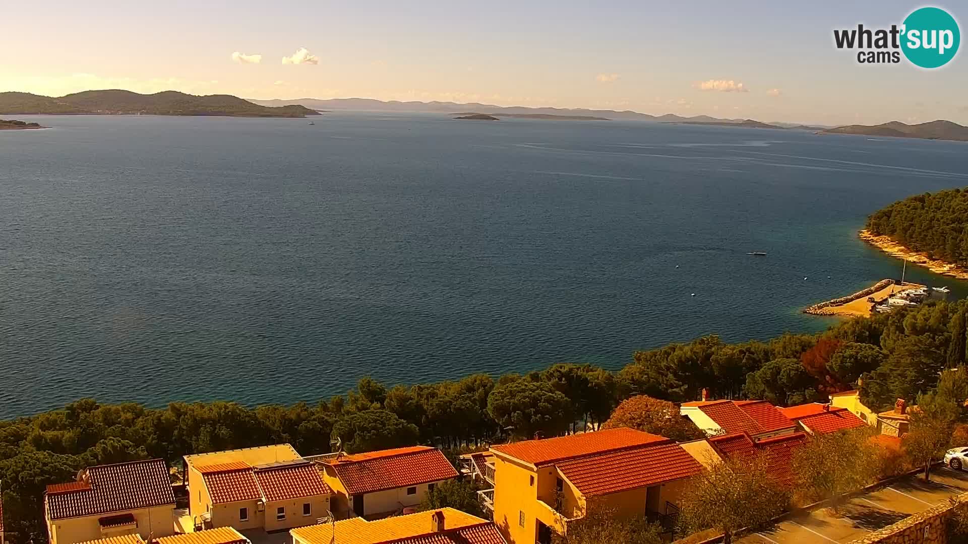 Webcam live Drage Dalmazia – panorama