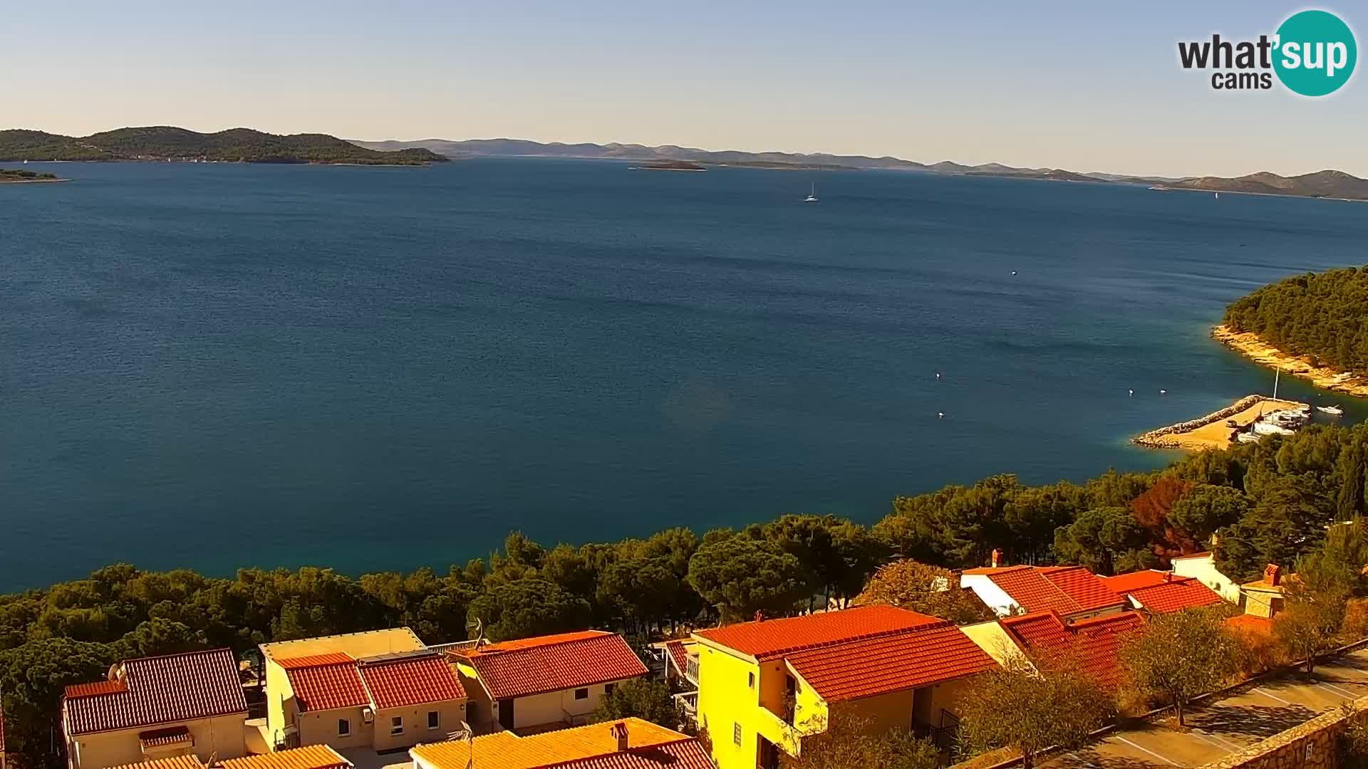 Webcam live Drage Dalmazia – panorama