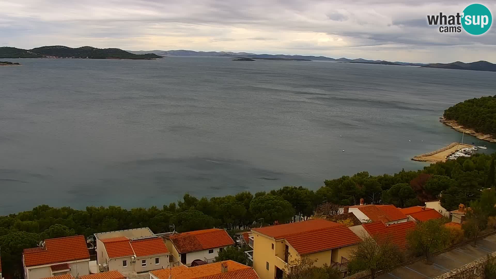 Webcam live Drage Dalmazia – panorama