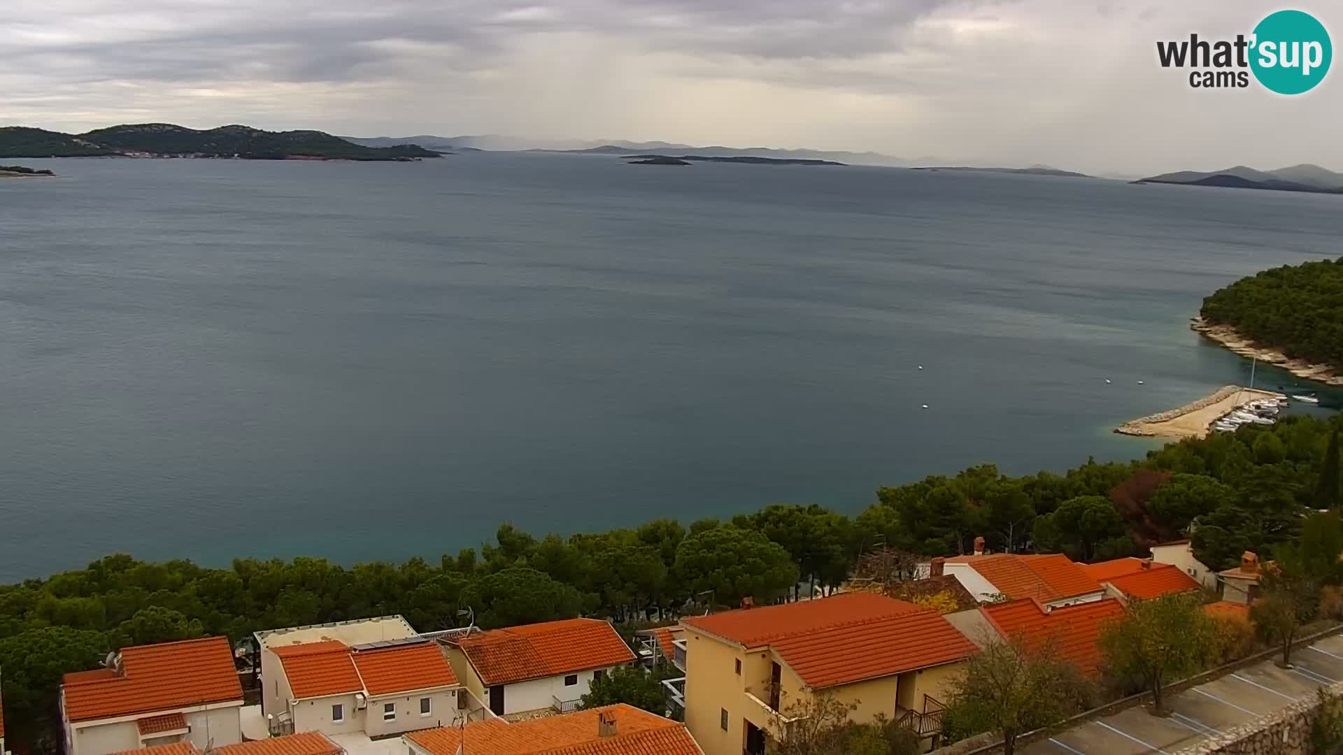 Webcam live Drage Dalmazia – panorama