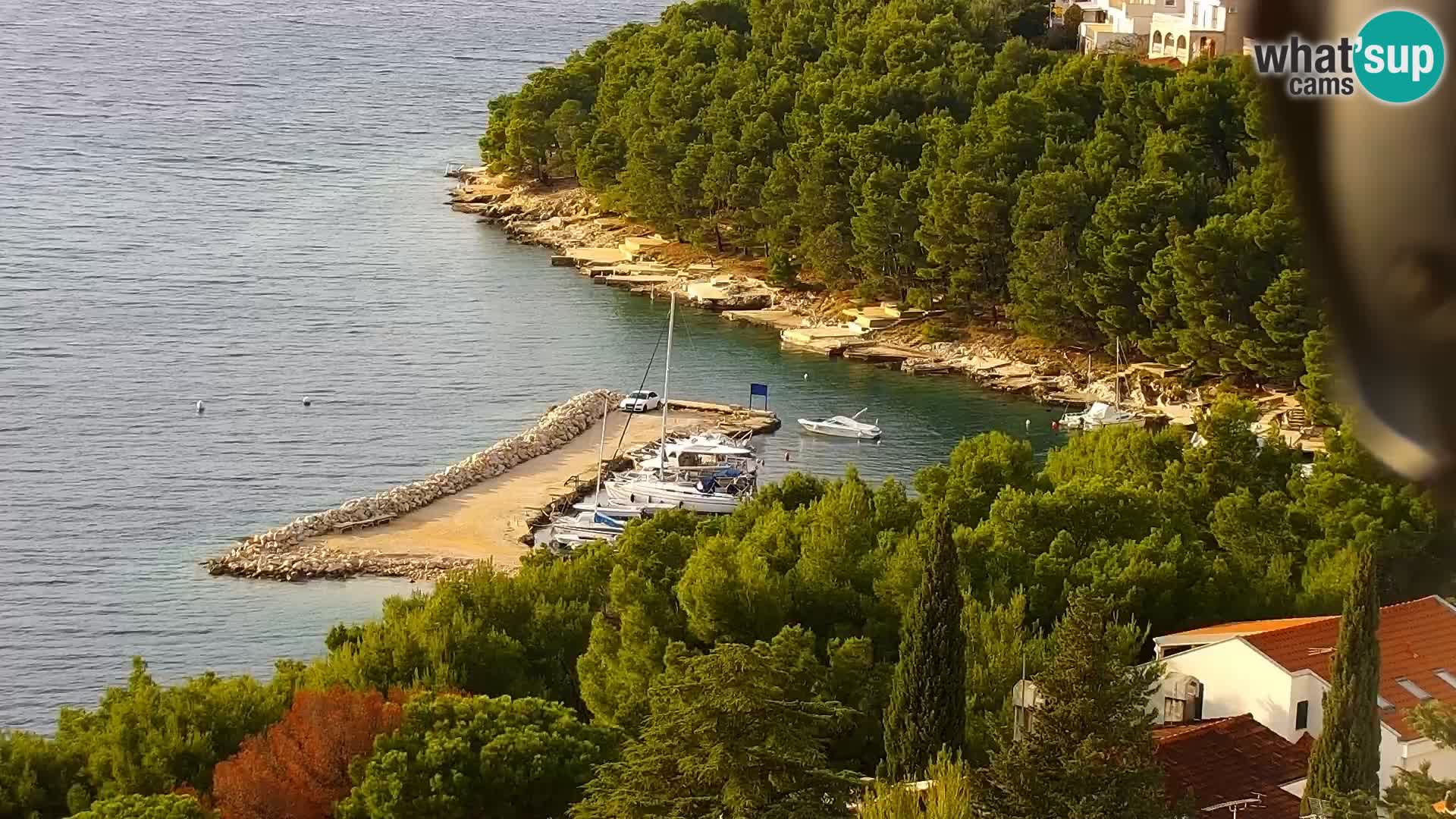 Webcam live Drage Dalmazia – panorama