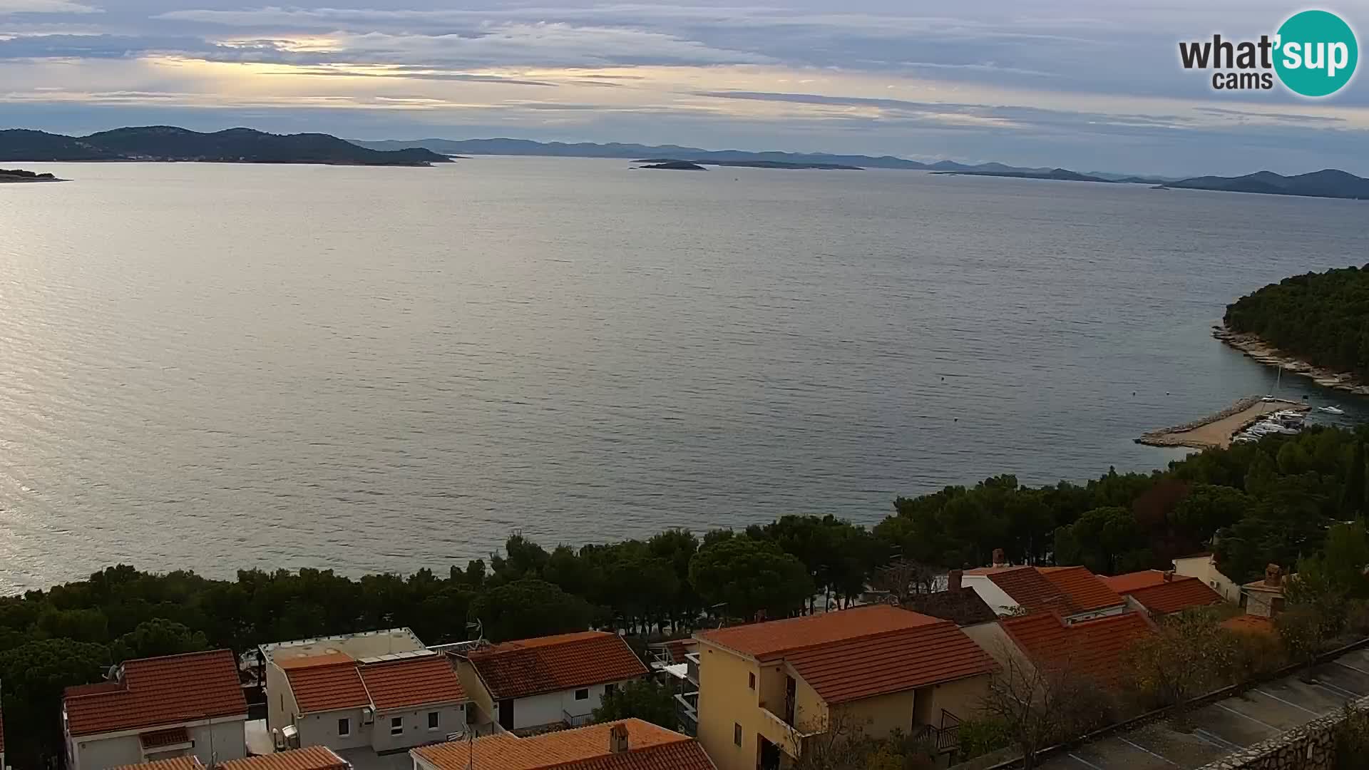 Webcam live Drage Dalmazia – panorama