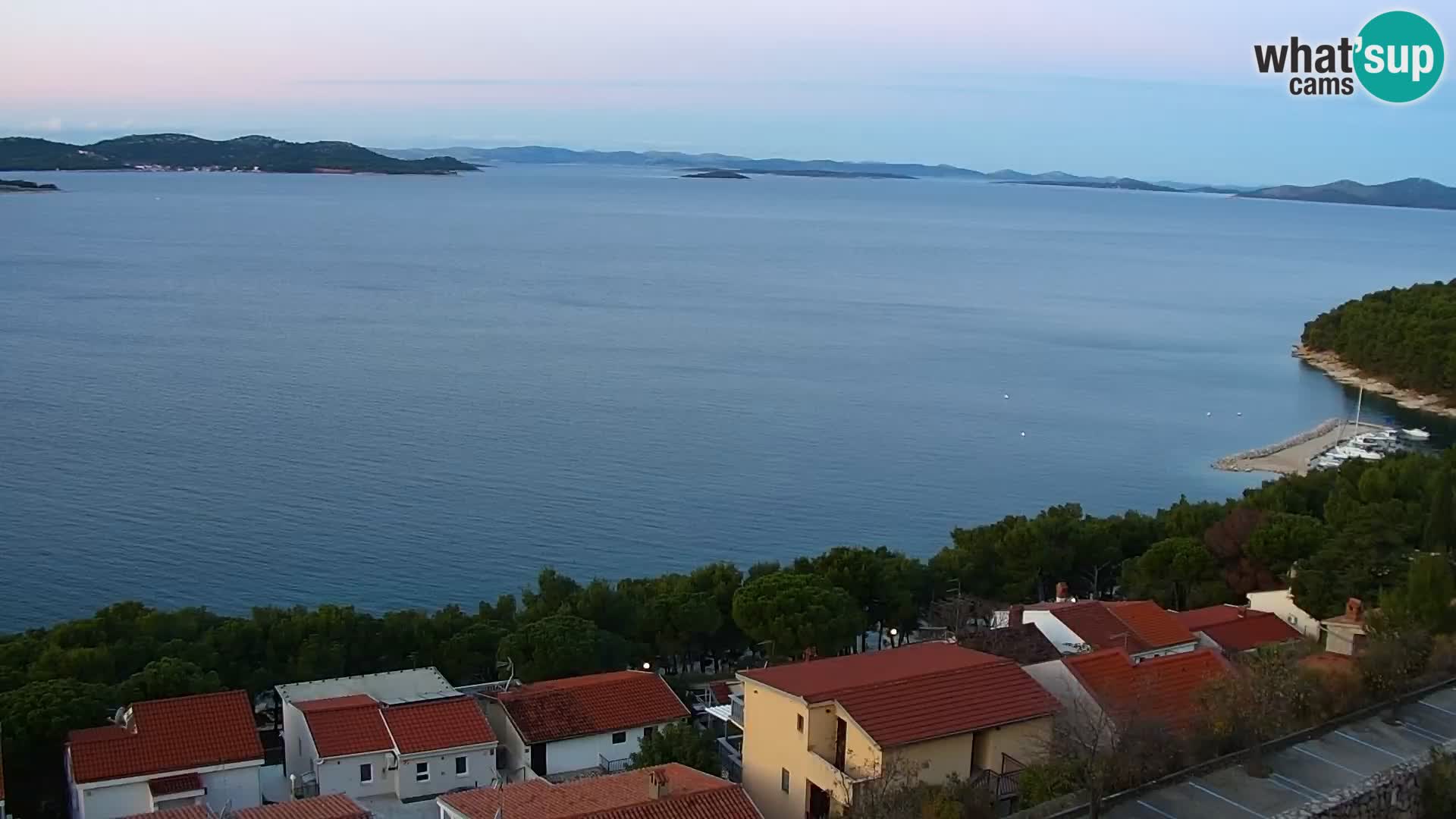 Webcam live Drage Dalmazia – panorama