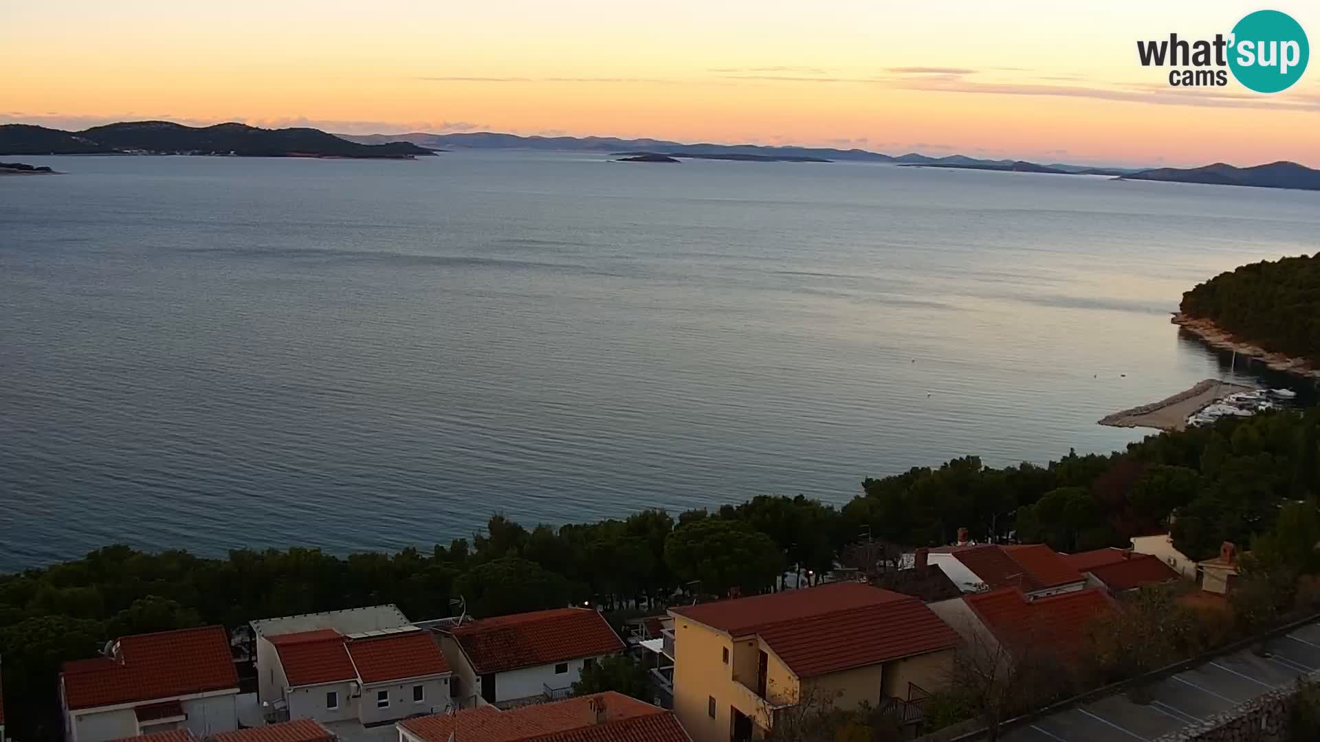 Webcam live Drage Dalmazia – panorama